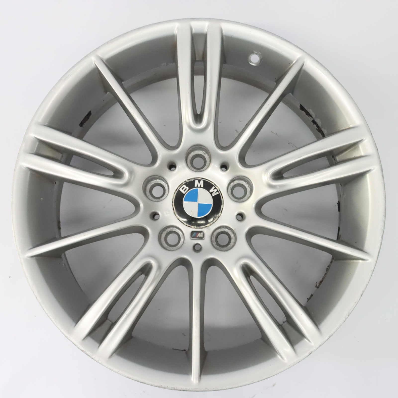 BMW E90 E91 E92 E93 Silver Front Alloy Wheel Rim 18" ET:34 8J M Spider Spoke 193