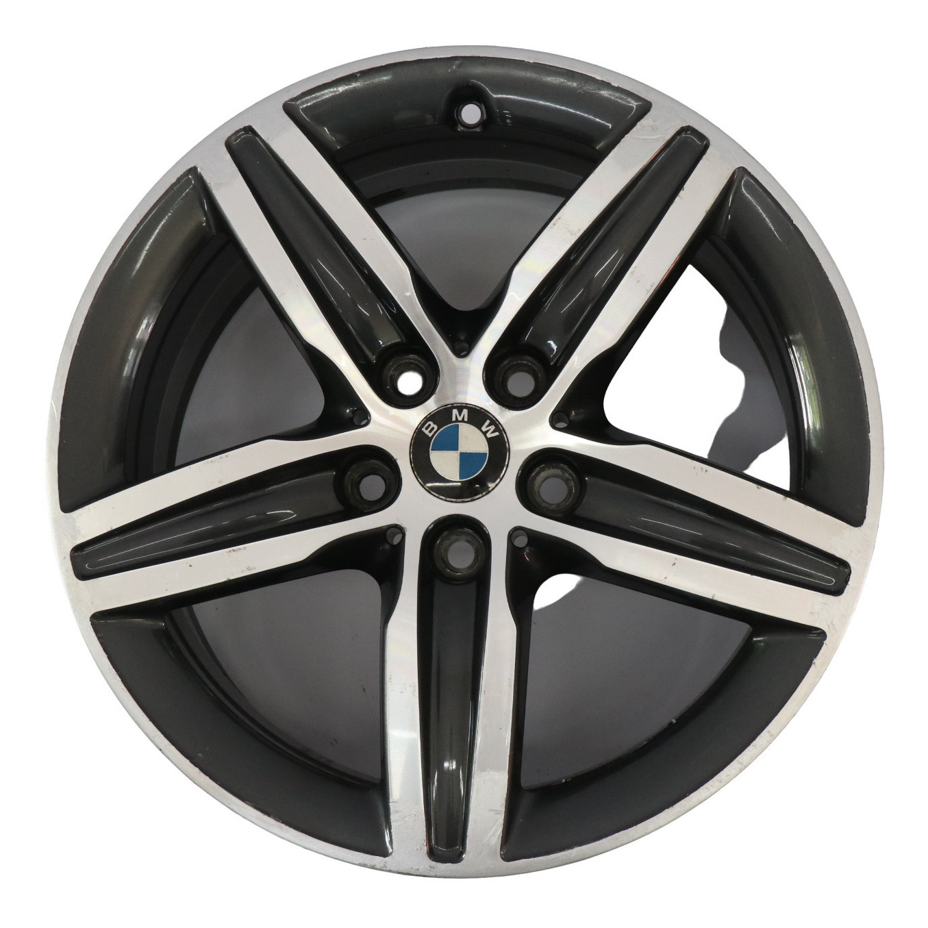 BMW F45 F46 Orbitgrey Alloy Wheel Rim 17" 7,5J ET:54 Star Spoke 379 6855091