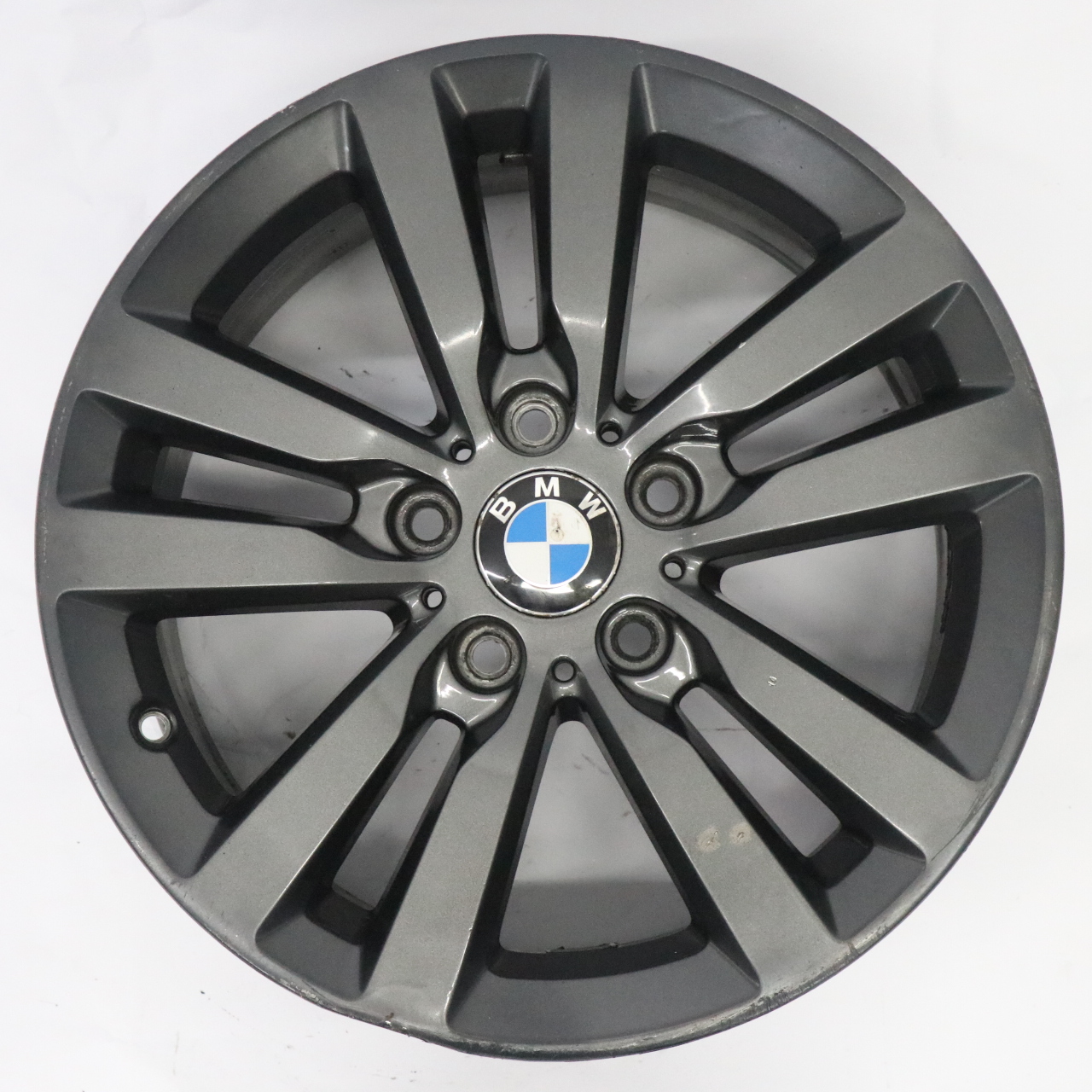 BMW F20 F21 F22 F23 Ferricgrey Wheel Alloy Rim 17" Double Spoke 655 ET:43 7,5J