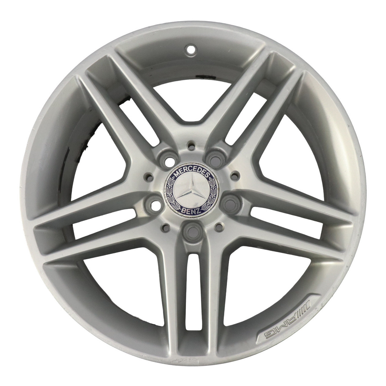 Mercedes W204 AMG Rear Alloy Wheel Rim 17" 8.5J ET:58 5 Double Spoke A2044019702