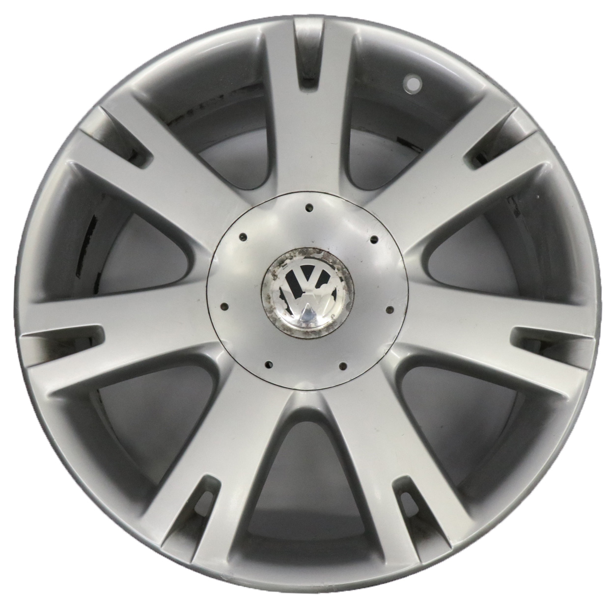 VW Volkswagen Touareg 7L Silver Alloy Wheel Rim 18" ET:57 8J 7L6601025L