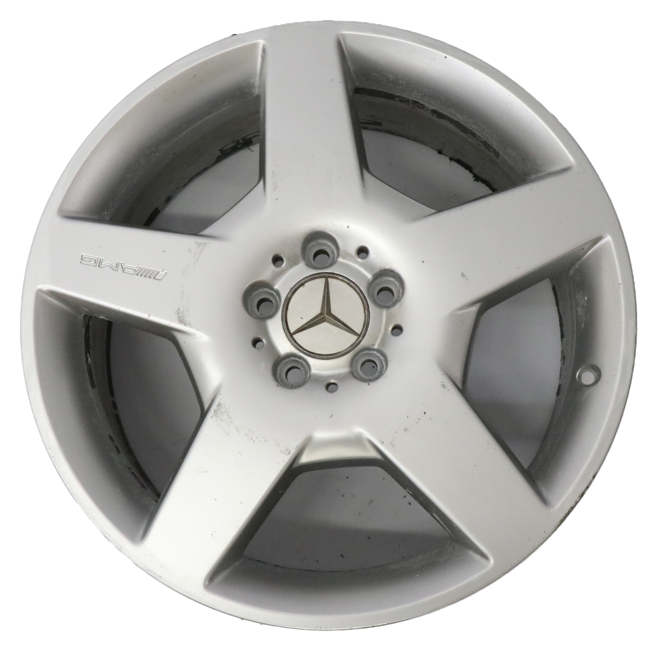 Mercedes W164 X164 Silver Wheel Alloy Rim 8,5J 19" ET:58 5 Spoke A1644011802