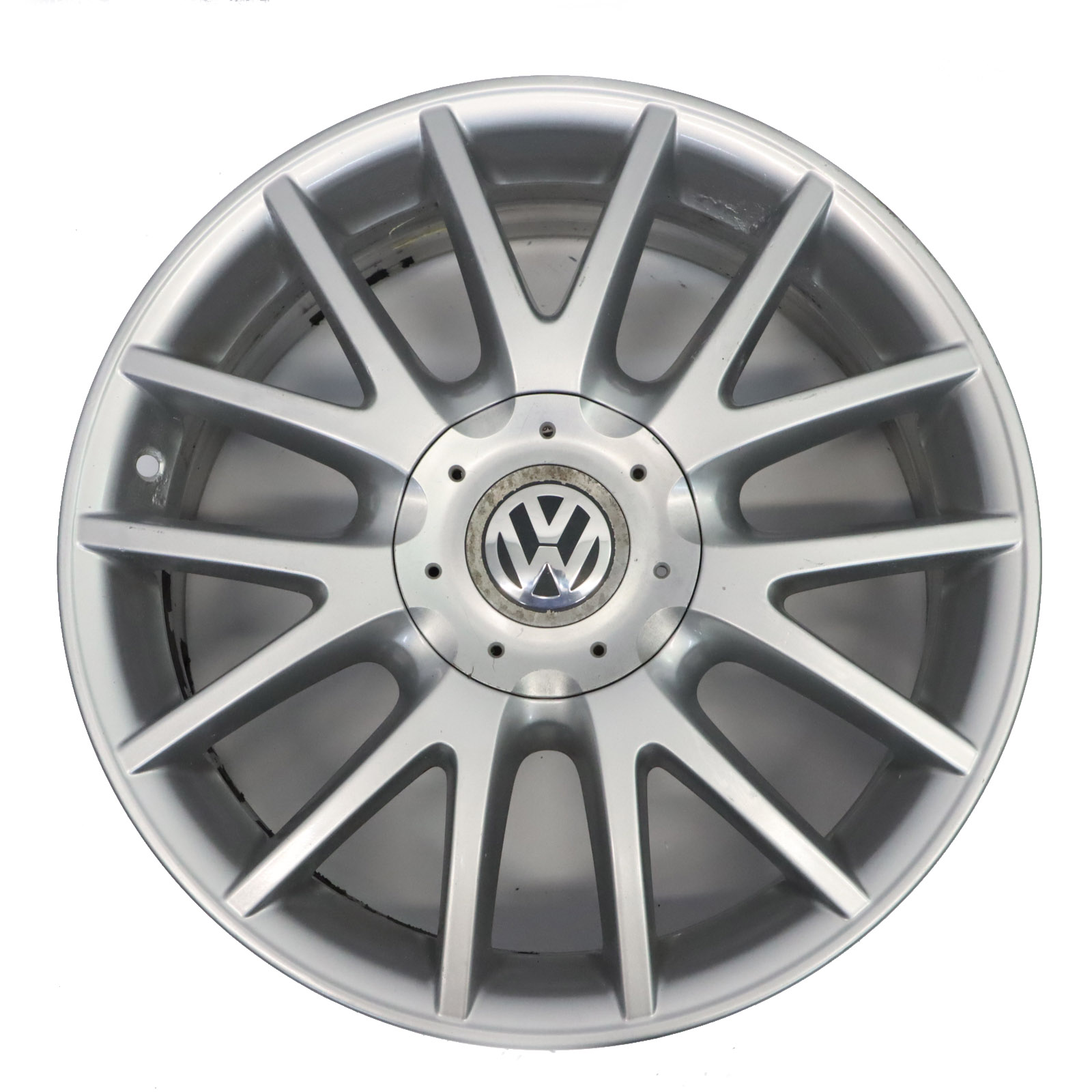 VW Volkswagen Golf Mk5 Mk6 Silver Wheel Alloy Rim 17" ET:54 7J 1K0601025AN