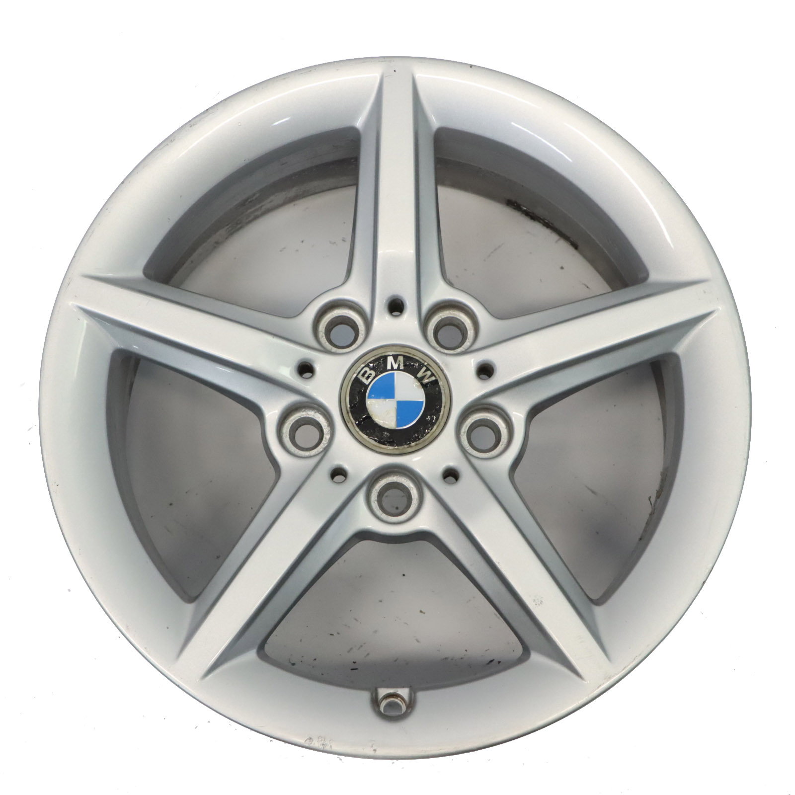 BMW F20 F21 F22 F23 Silver Wheel Alloy Rim 16" ET:40 7J 6866302 Star Spoke 654