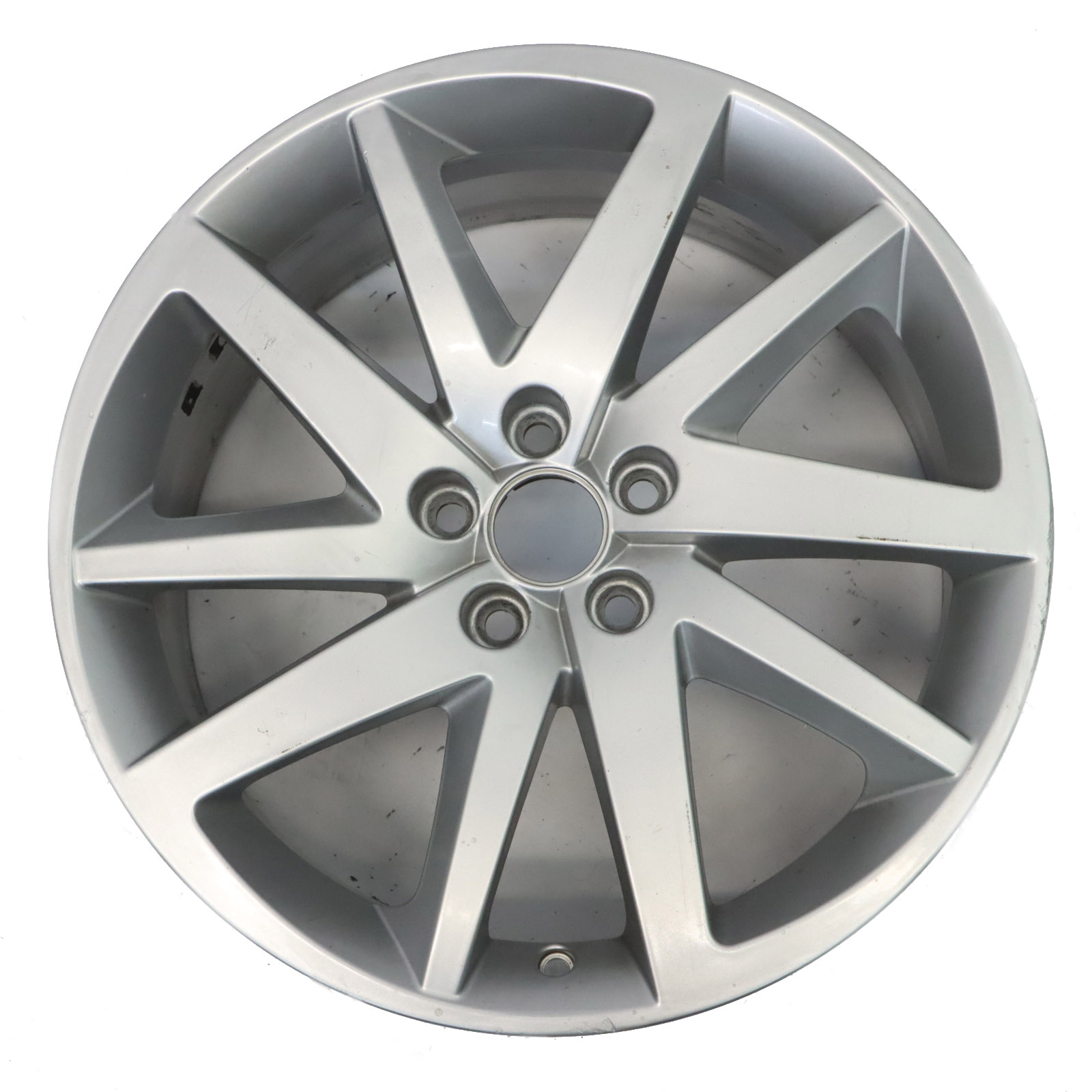 Seat Ibiza Mk4 6J Silver Wheel Alloy 17" 10 Spoke 7J ET:43 6J0601025P