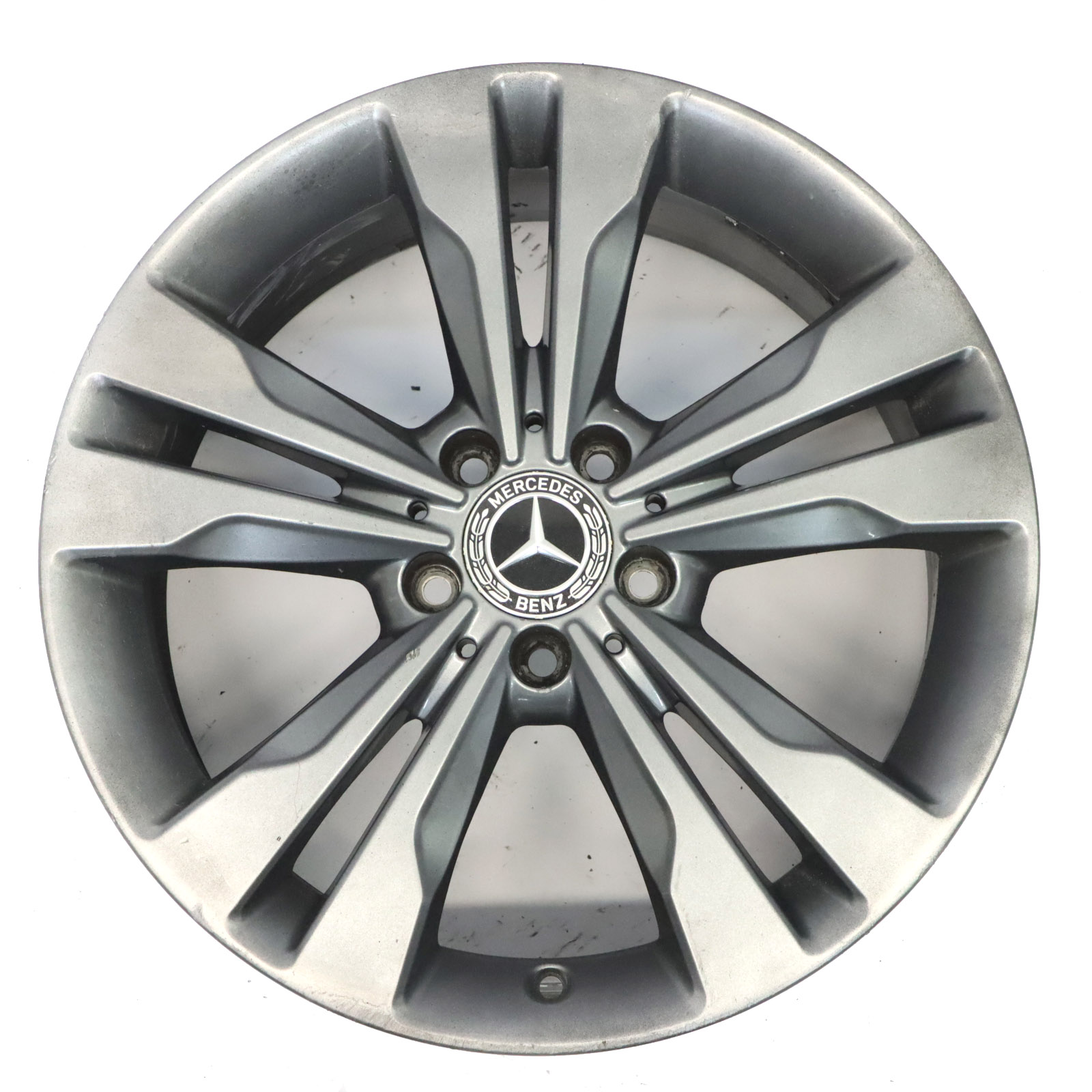 Mercedes C117 Wheel Alloy Rim 18" 7,5J ET:52 5-Double Spoke A2464010400