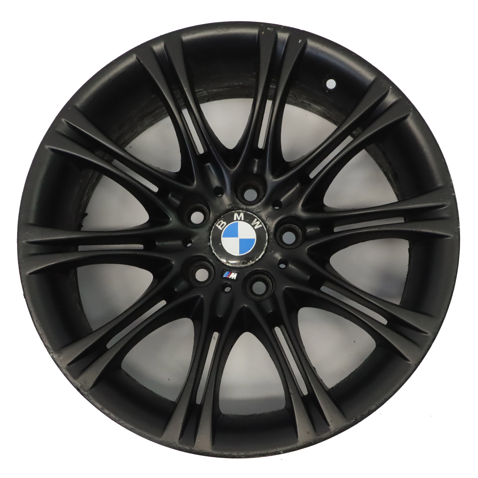 BMW E60 E61 Black Alloy Wheel Rim 18" 8J ET:20 M Double Spoke 135