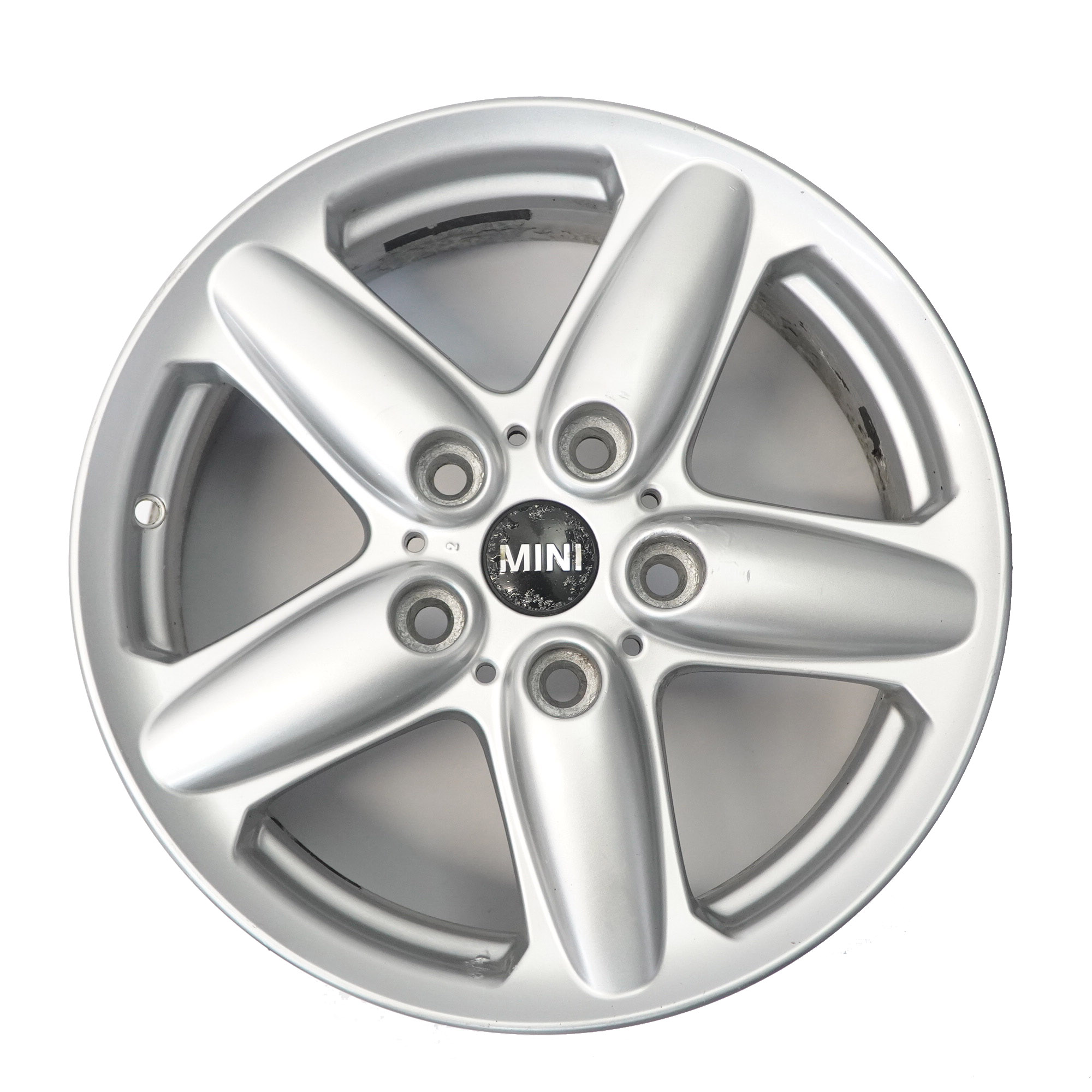 Mini Cooper R60 R61 Silver Wheel Alloy Rim 16" 5-Star Single Spoke 124