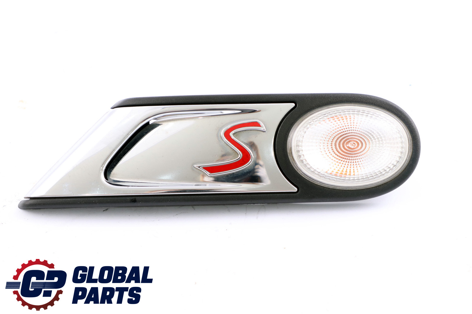 BMW Mini Cooper S R55 R56 R57 Left Direction Turn Side Indicator CHROME N/S