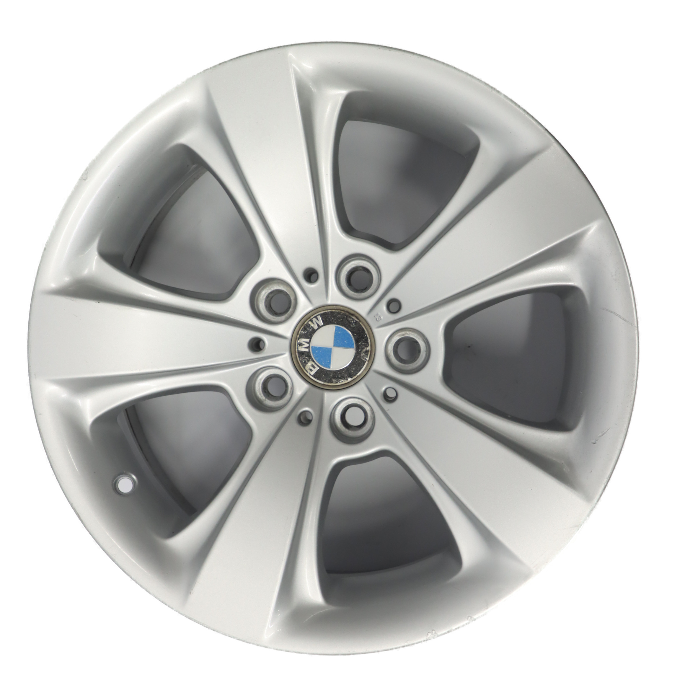 Wheel Rim BMW E63 E64 Silver Alloy 17" Star Spoke 117 7,5J ET:14 6758776