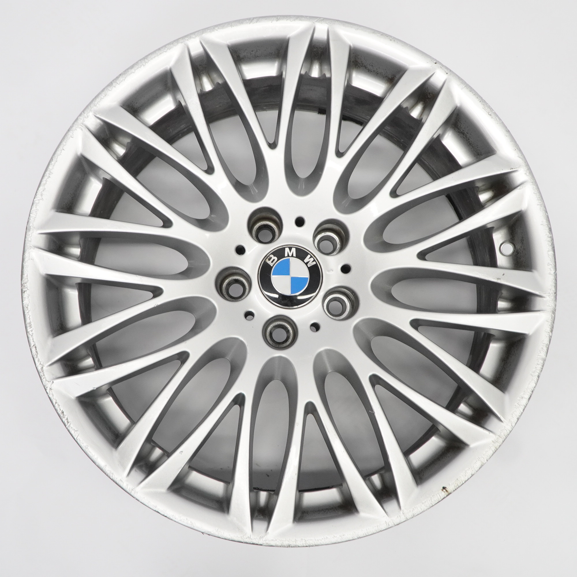 BMW E65 Silver Front Alloy Wheel Rim 20" 9J ET:24  Y-spoke 149 6764863