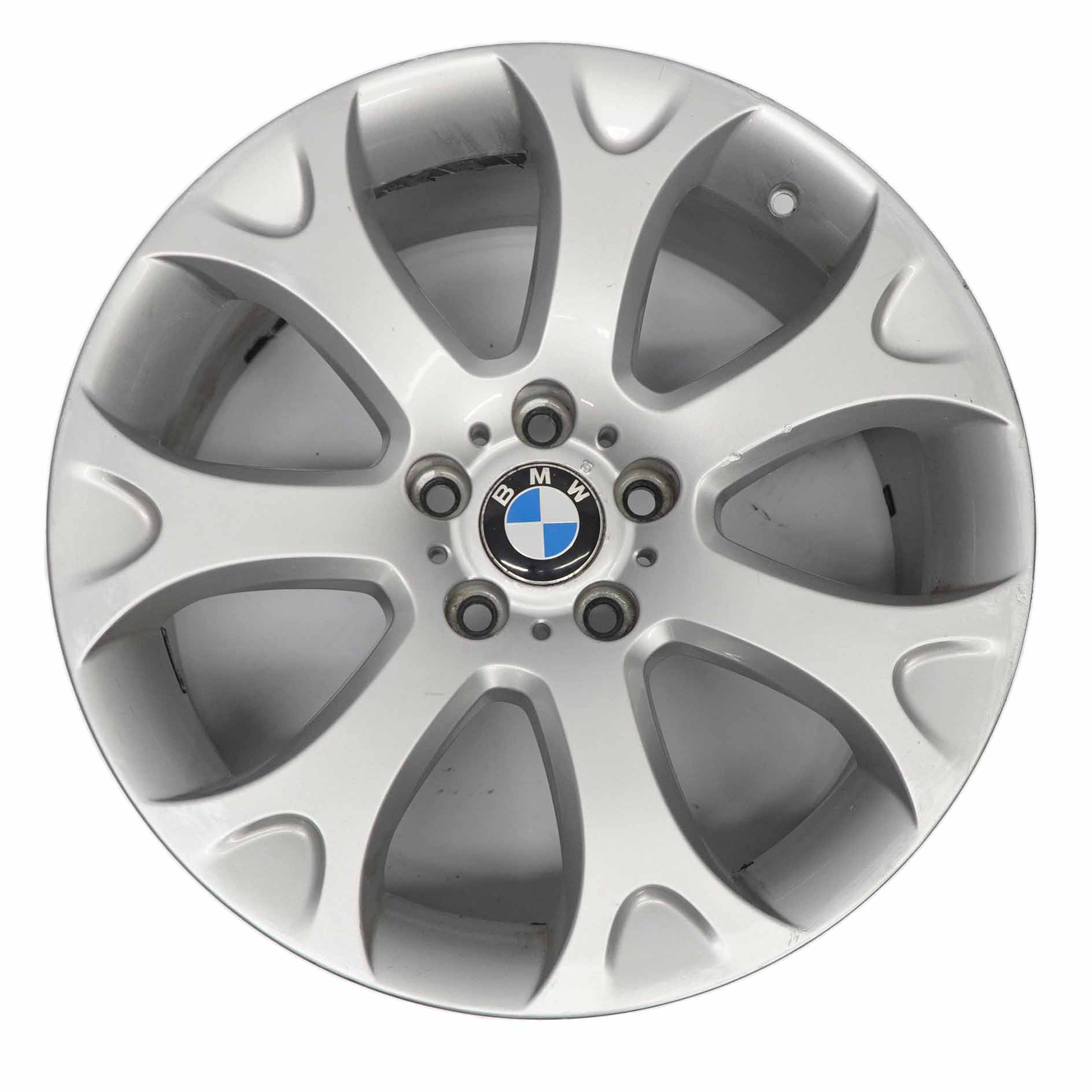 BMW X5 E70 Silver Wheel Alloy Rim 19" Y-spoke 211 9J ET:48 6772244