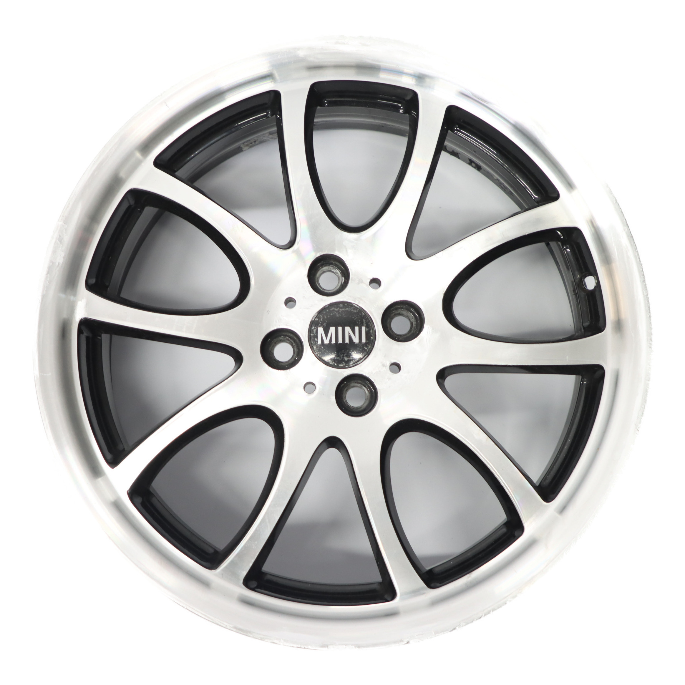 Mini R50 R53 R55 R56 JCW Wheel Alloy Rim Bright Silver 18" 7J ET:52 6777973