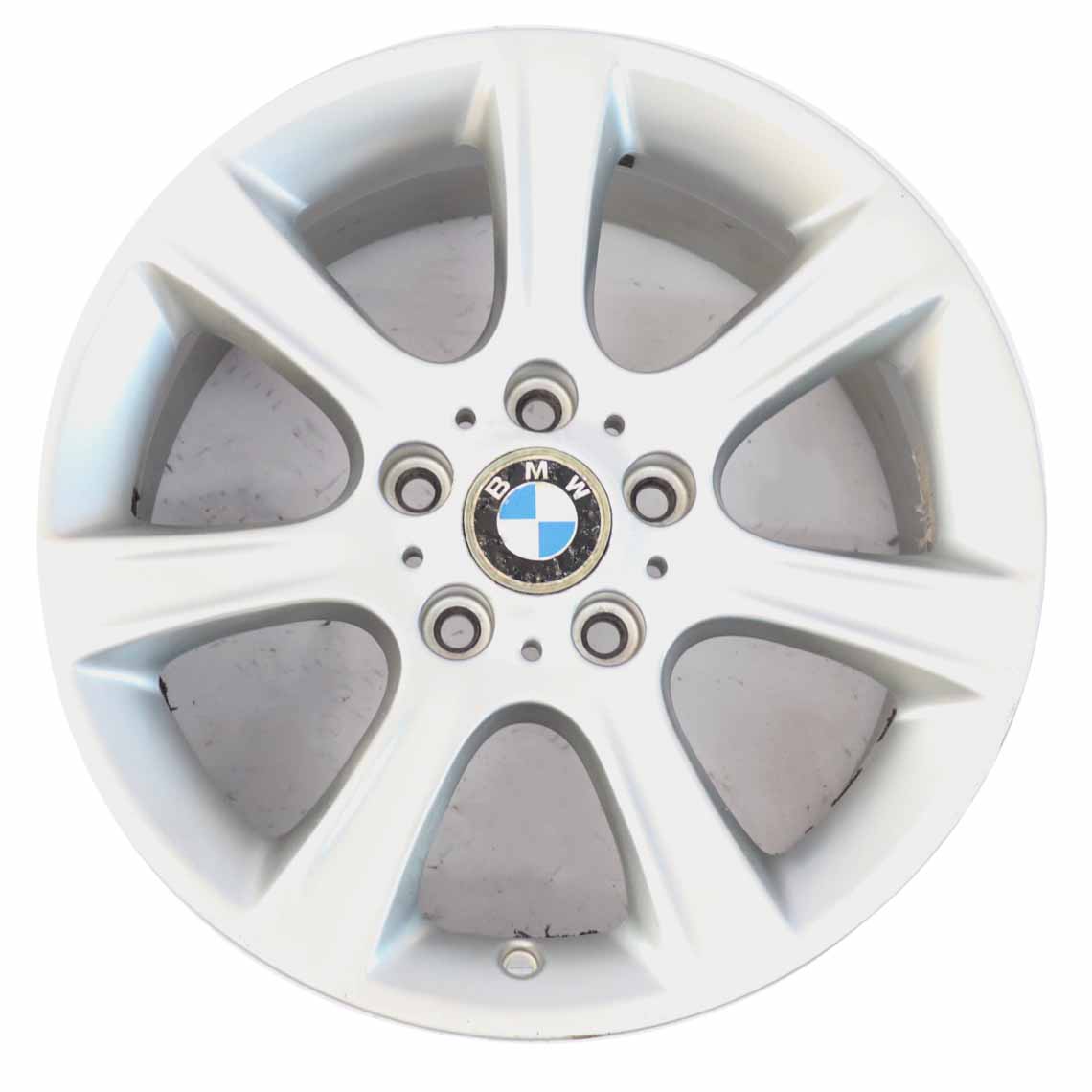 BMW F30 F31 F32 Silver Alloy Wheel Rim 17" 7,5J Star Spoke 394 ET:34 6796243