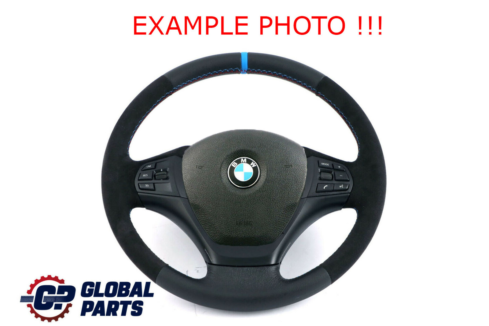 BMW F20 F21 F22 F23 F30 F31 NEW Leather / Alcantara M-Sport Look Steering Wheel