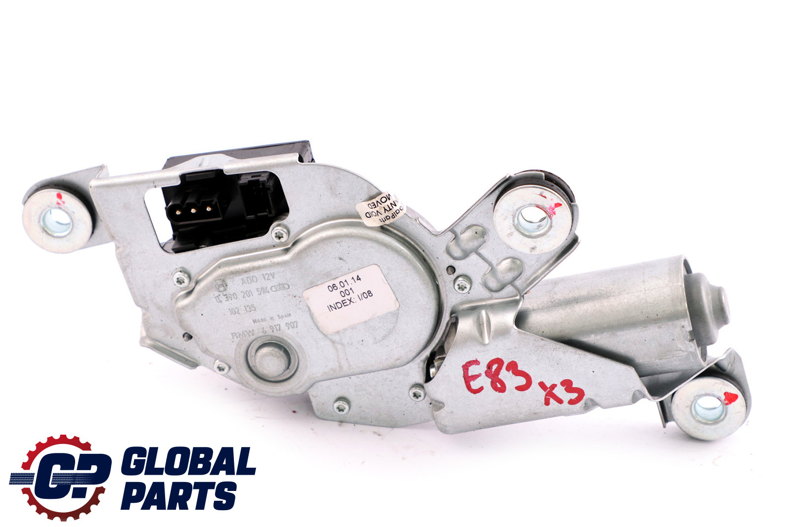 BMW X3 Series E83 Rear Window Wiper Motor Assembly Bosch 67636917907 6917907