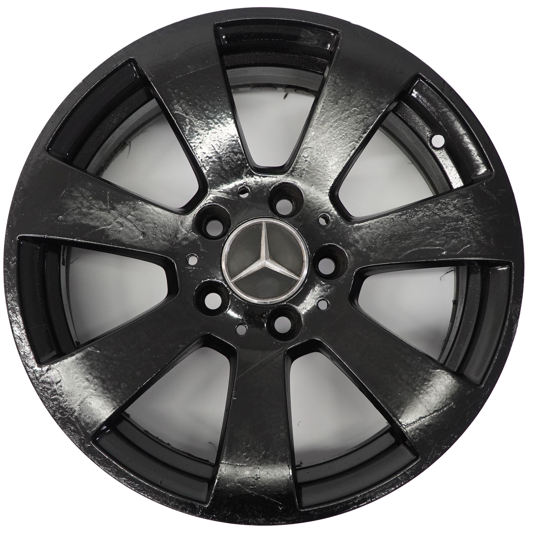 Mercedes W204 Black Alloy Wheel Rim 16" 7 Hole ET:43 7J A2044011102