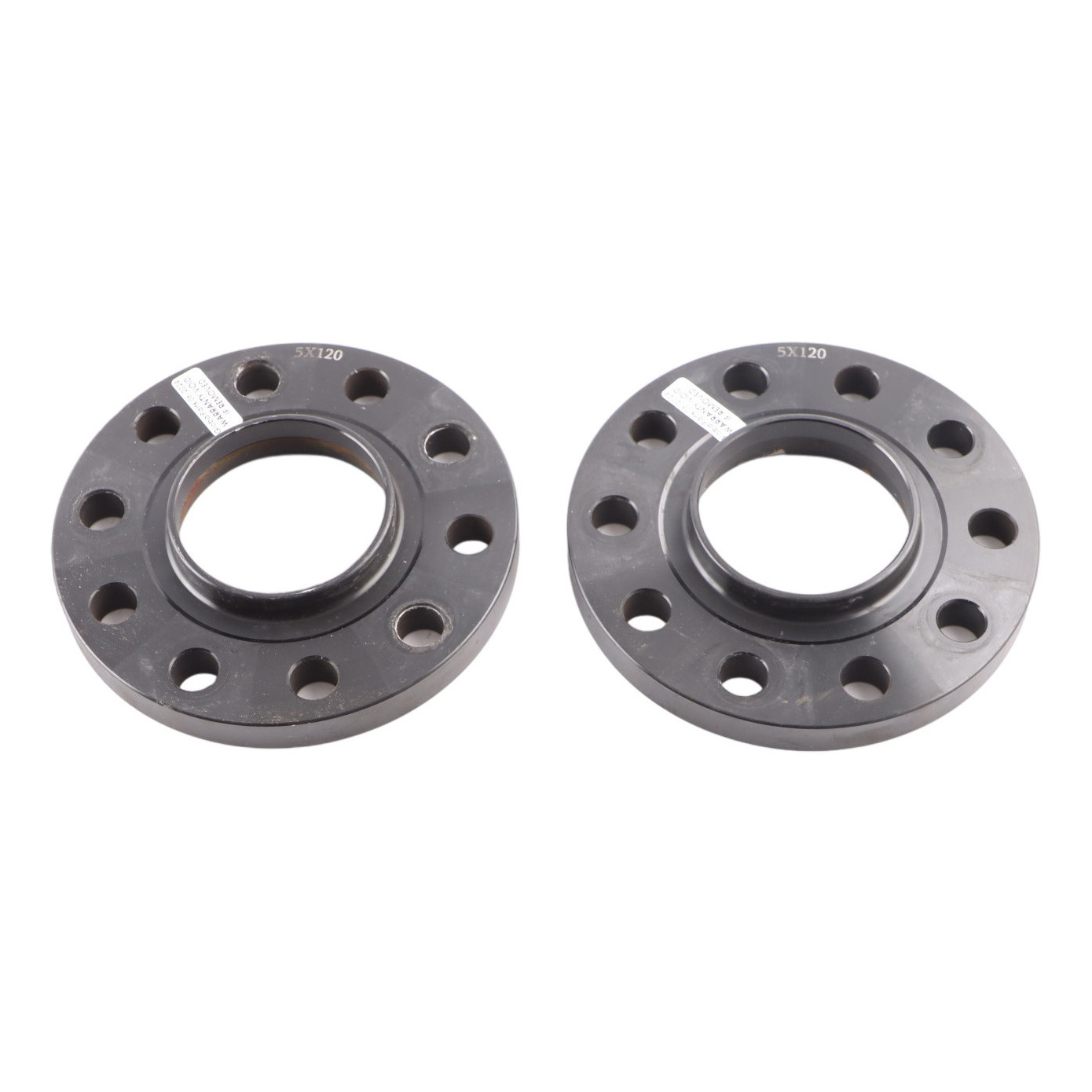 Barbarian Alloy Wheel Spacers Hubcentric Shims BMW 5x120 72.6mm 15mm Pair