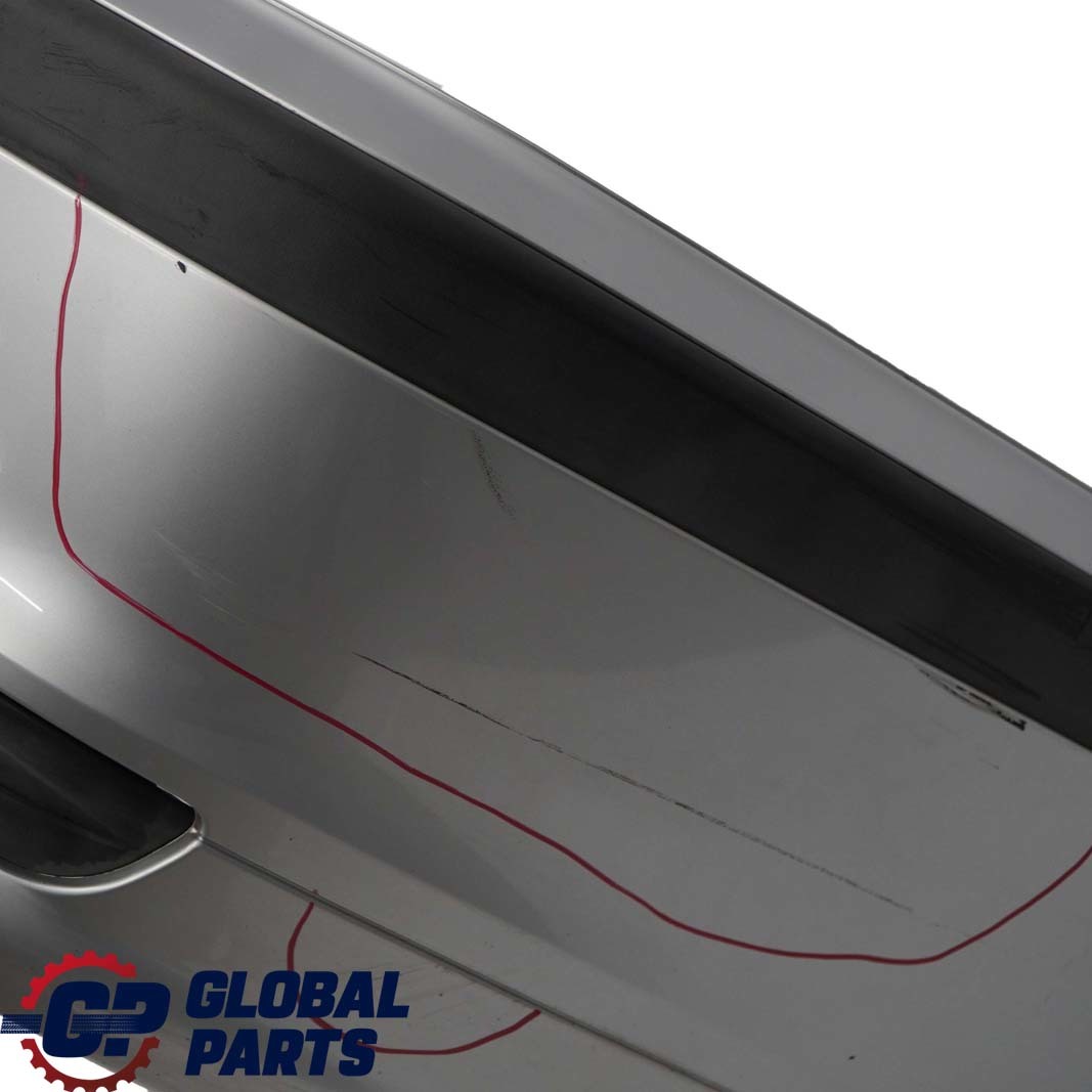 BMW 3 E46 Touring Rear Bumper Trim Panel Titansilber Titan Silver Metallic 354