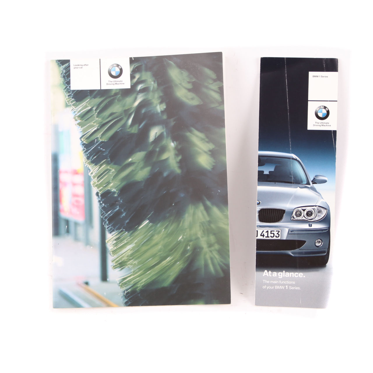 BMW E87 Service Booklet Owner's Handbook Case Pouch Wallet