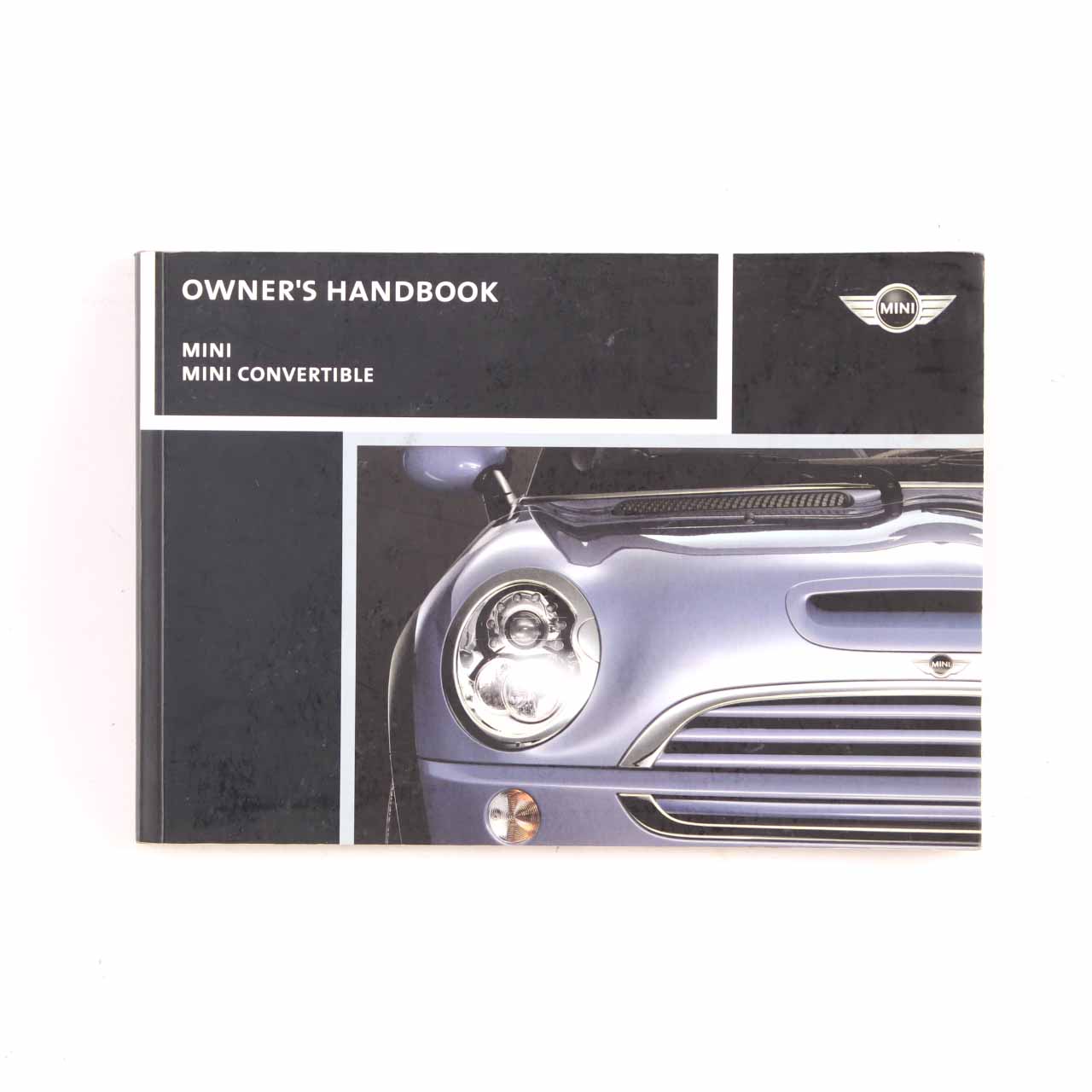 Mini Cooper R50 R53 Service Booklet Owner's Handbook Book Pouch Case Wallet Set