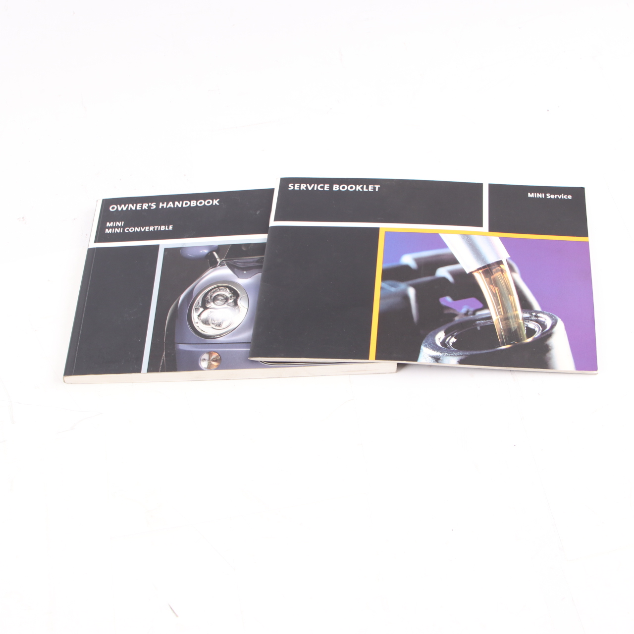 Mini Cooper R50 R53 Service Booklet Owner's Handbook Book Pouch Case Wallet Set