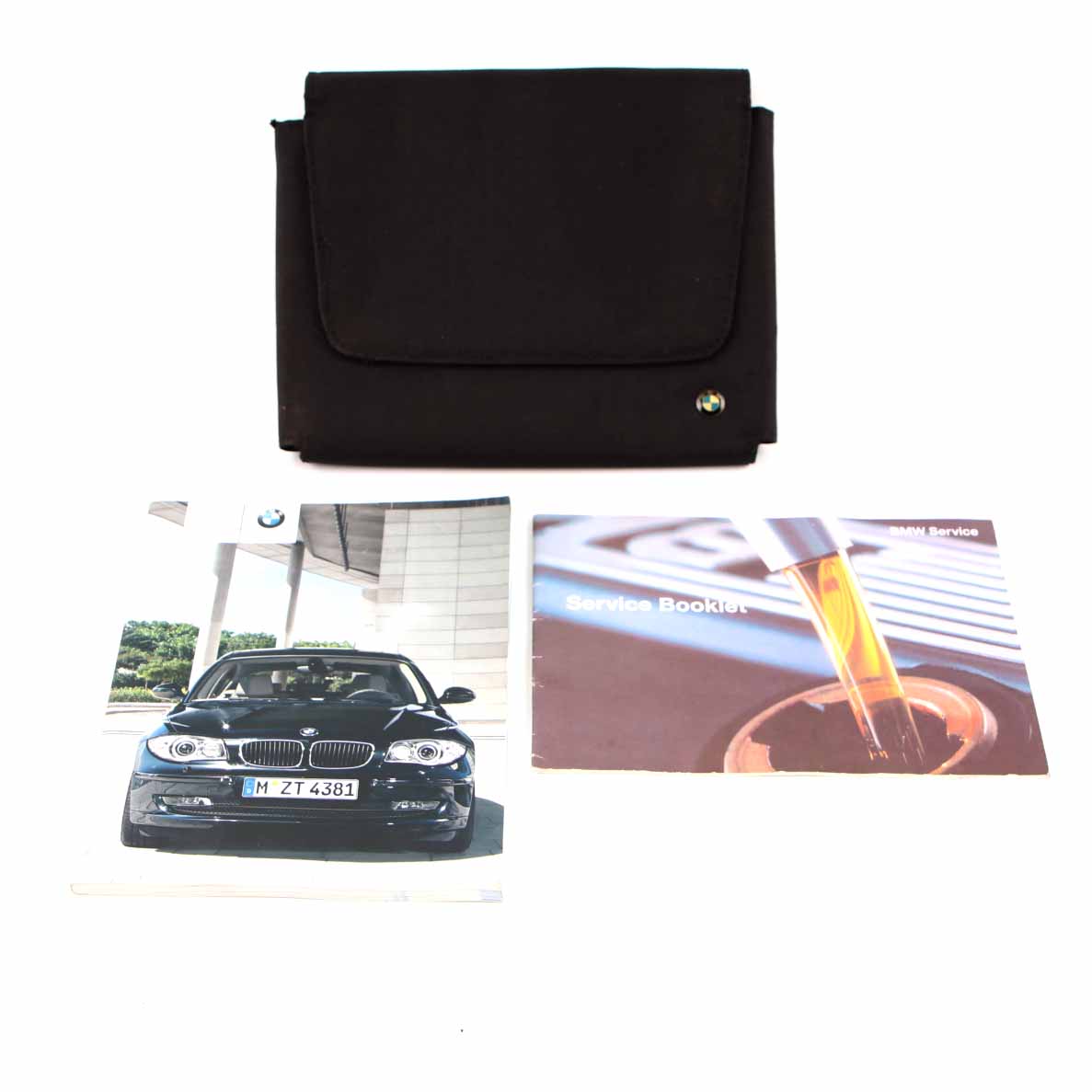 BMW E81 E87 LCI Owner's Handbook Manual Pouch Case Wallet