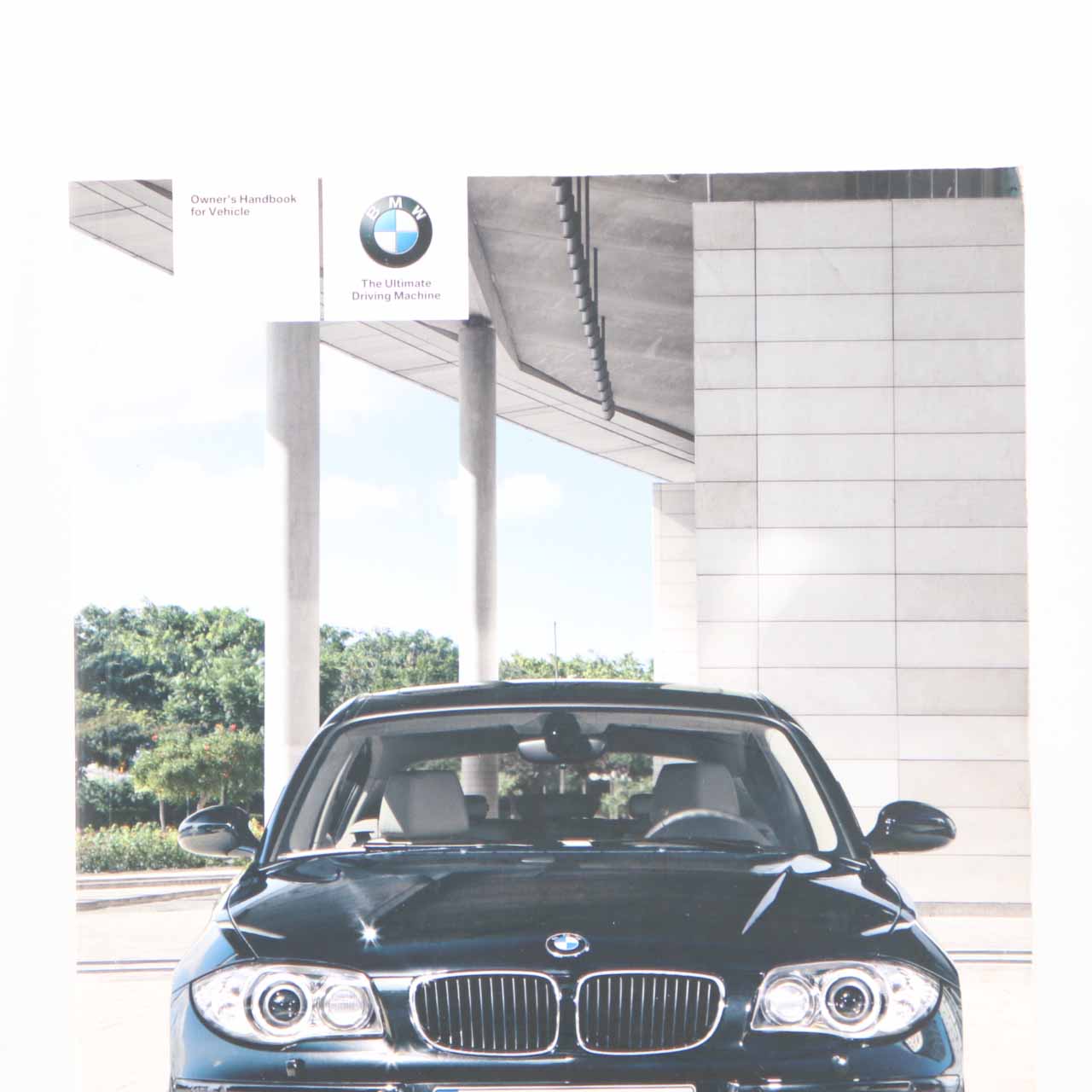 BMW E81 E87 LCI Owner's Handbook Manual Pouch Case Wallet