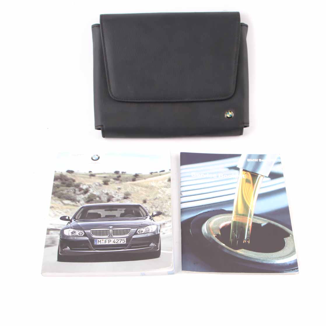 BMW 3 Series 2 E90 E91 Service Booklet Owner's Handbook Case Pouch Wallet