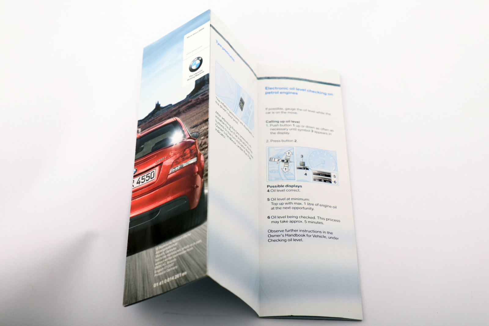 BMW E82 E88 Service Booklet Owner's Handbook Pouch Case Wallet