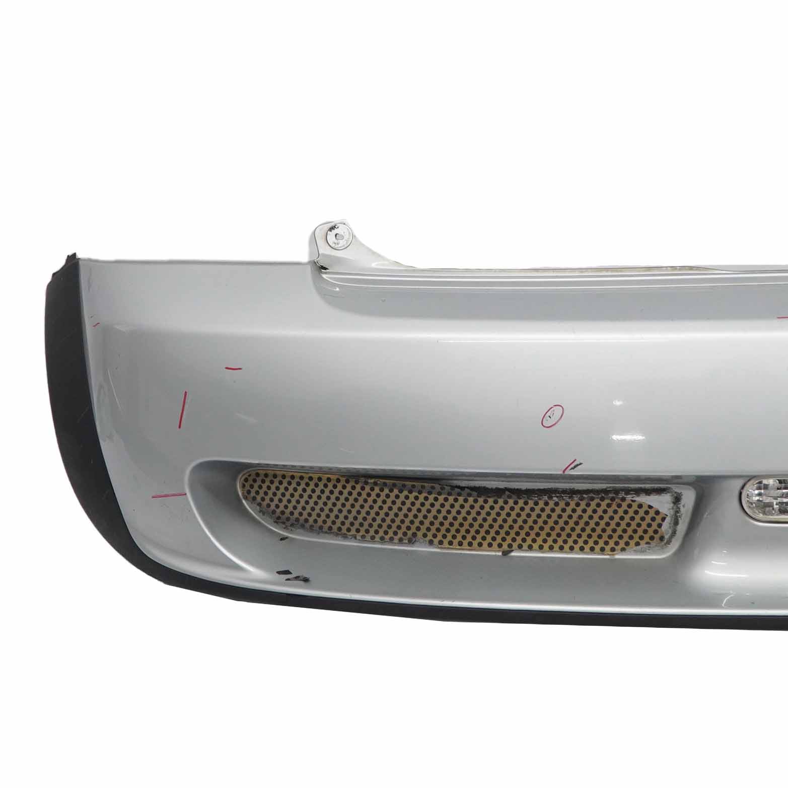 Mini R50 Rear Bumper JCW Aerokit Trim Panel Cover Pure Silver Metallic - 900