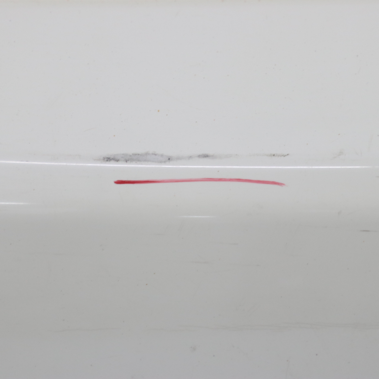 Mini R50 Rear Bumper JCW Aerokit Trim Panel Cover Pepper White - 850