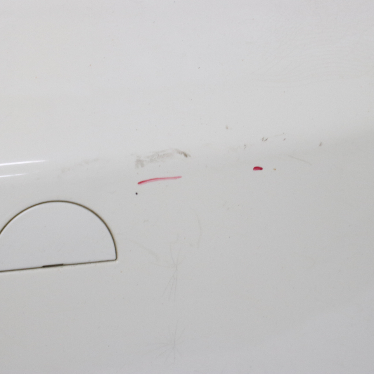 Mini R50 Rear Bumper JCW Aerokit Trim Panel Cover Pepper White - 850