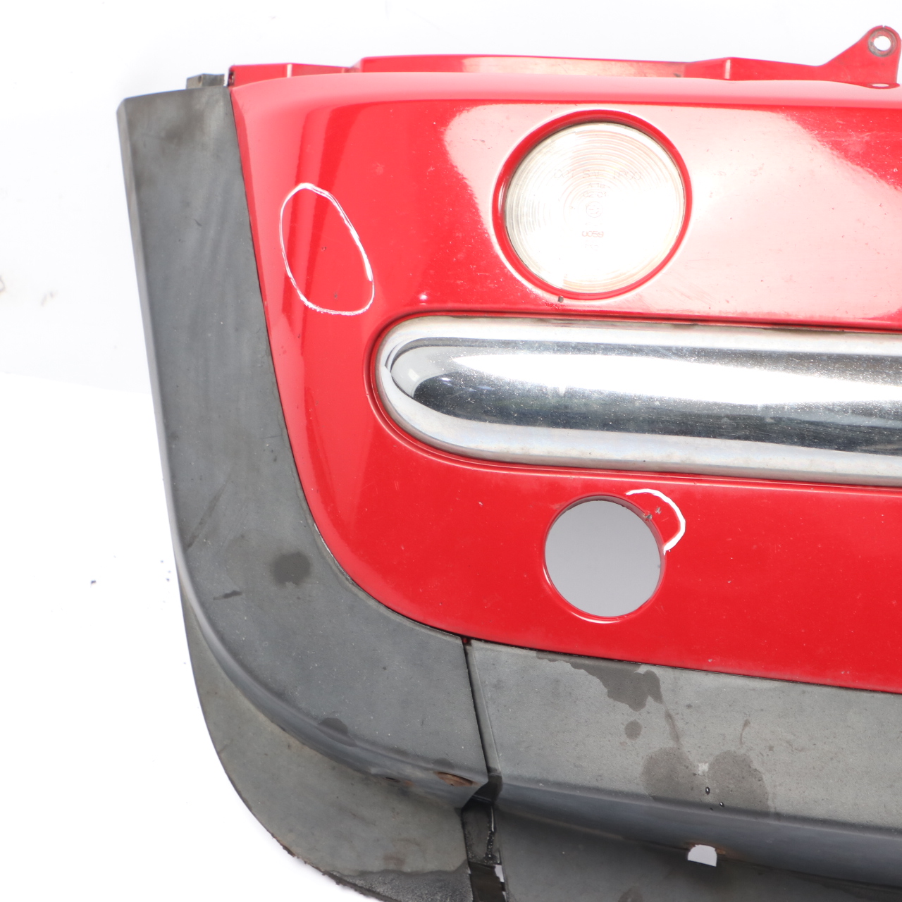 Mini Cooper R50 Complete Front Bumper Panel Chili Red - 851