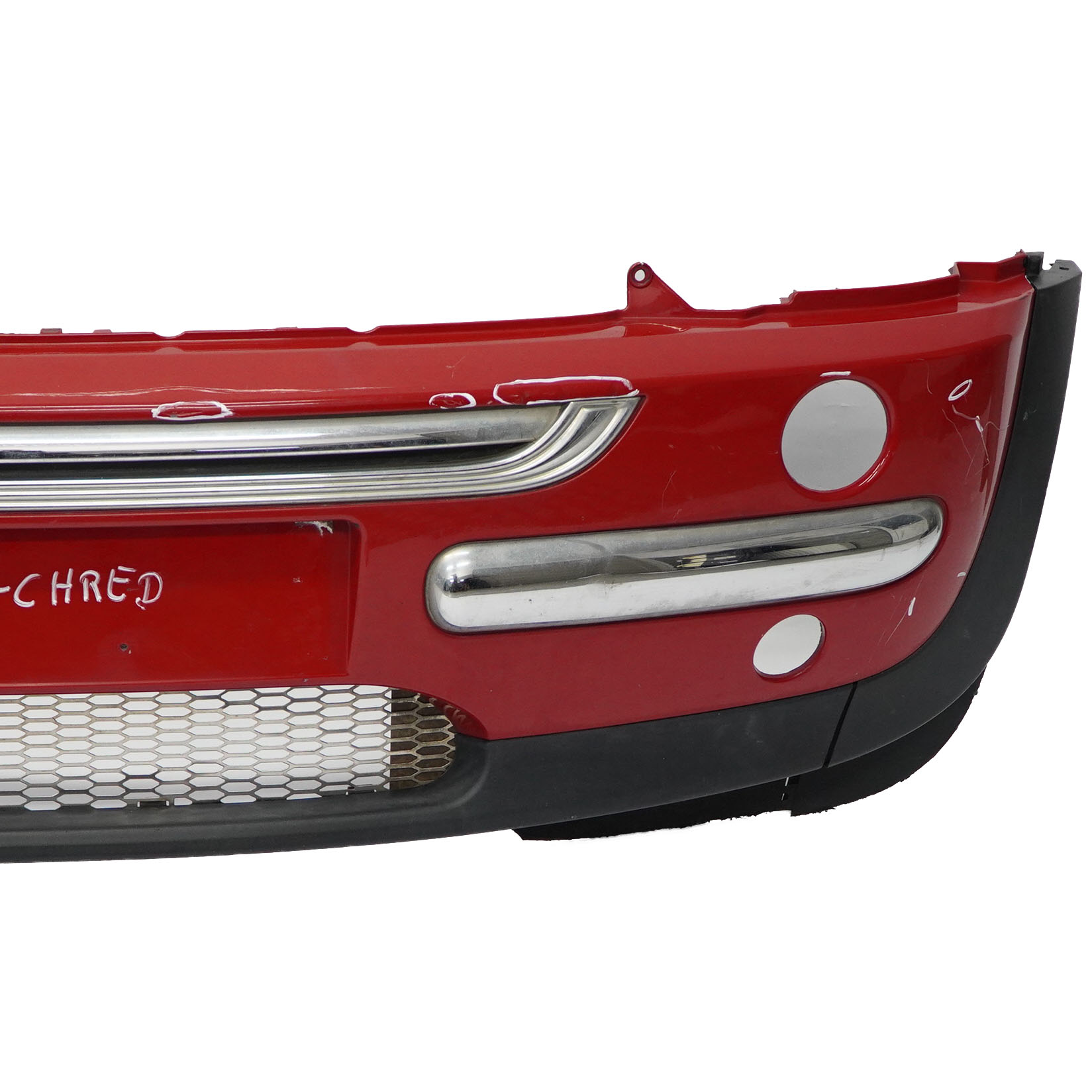 Mini Cooper R50 Complete Front Bumper Panel Chili Red - 851