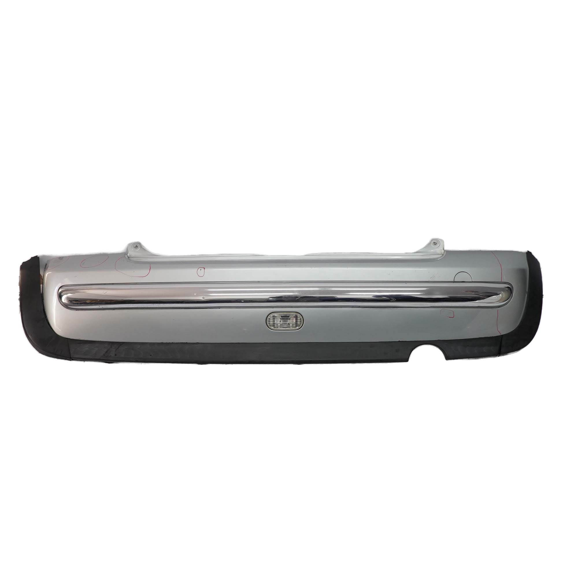 Mini Cooper One R50 Rear Bumper Panel Pure Silver Metallic - 900