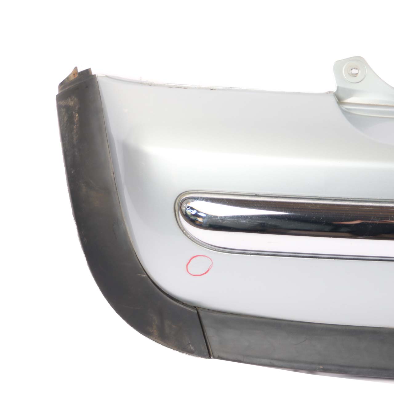 Mini R50 Rear Bumper Trim Cover Panel Pure Silver Metallic - 900