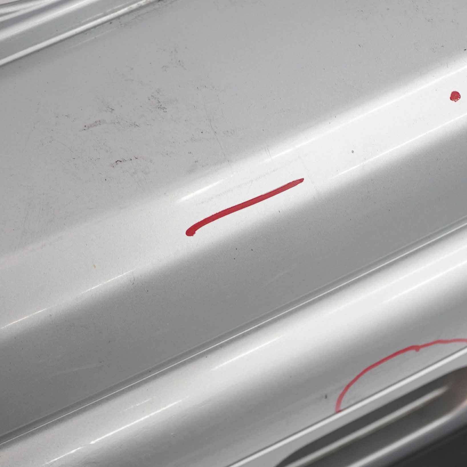 @Mini R50 Rear Bumper Trim Panel Covering Pure Silver Metallic - 900