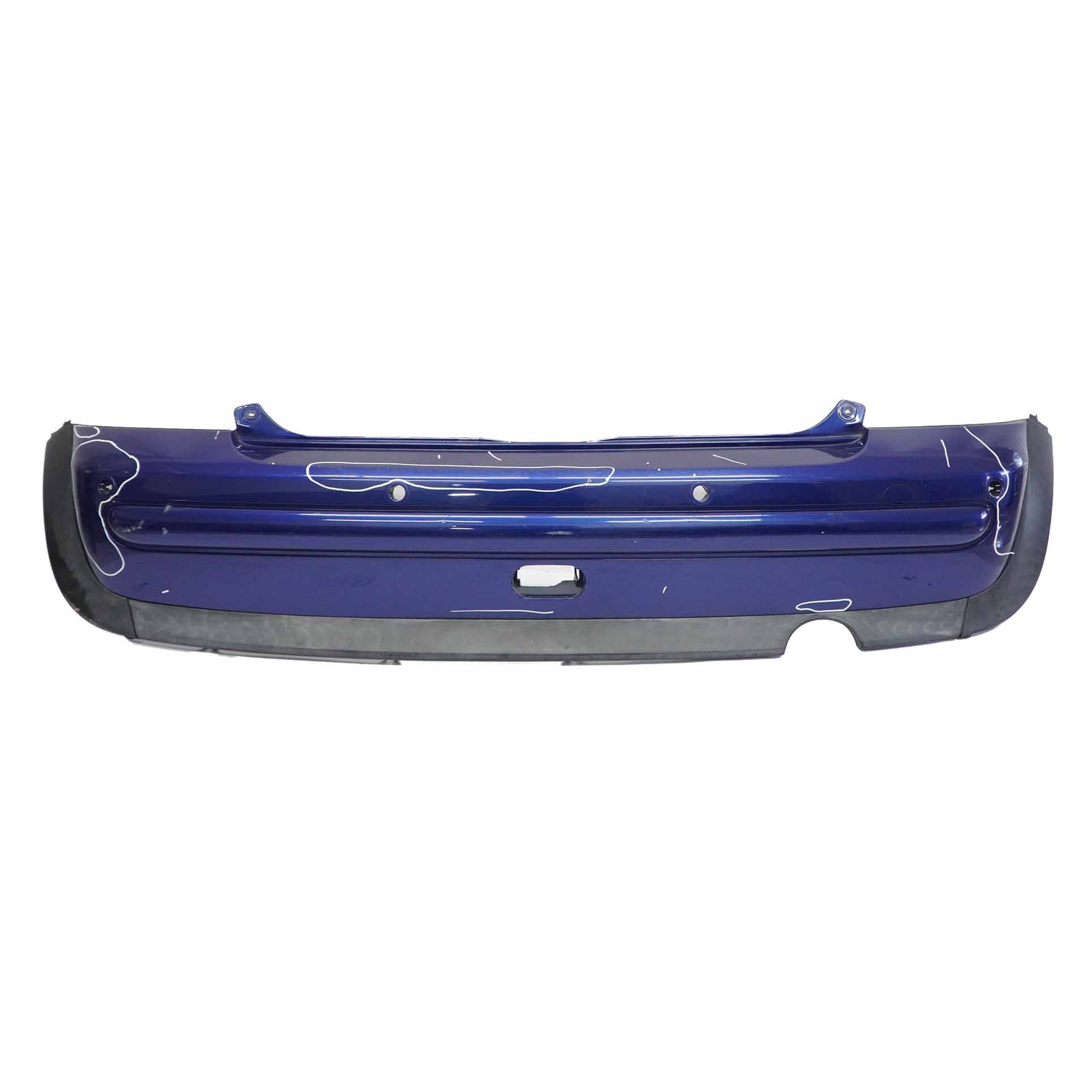 Rear Bumper Mini R50 Rear Covering Trim Panel PDC Indi Blue Metallic - 862