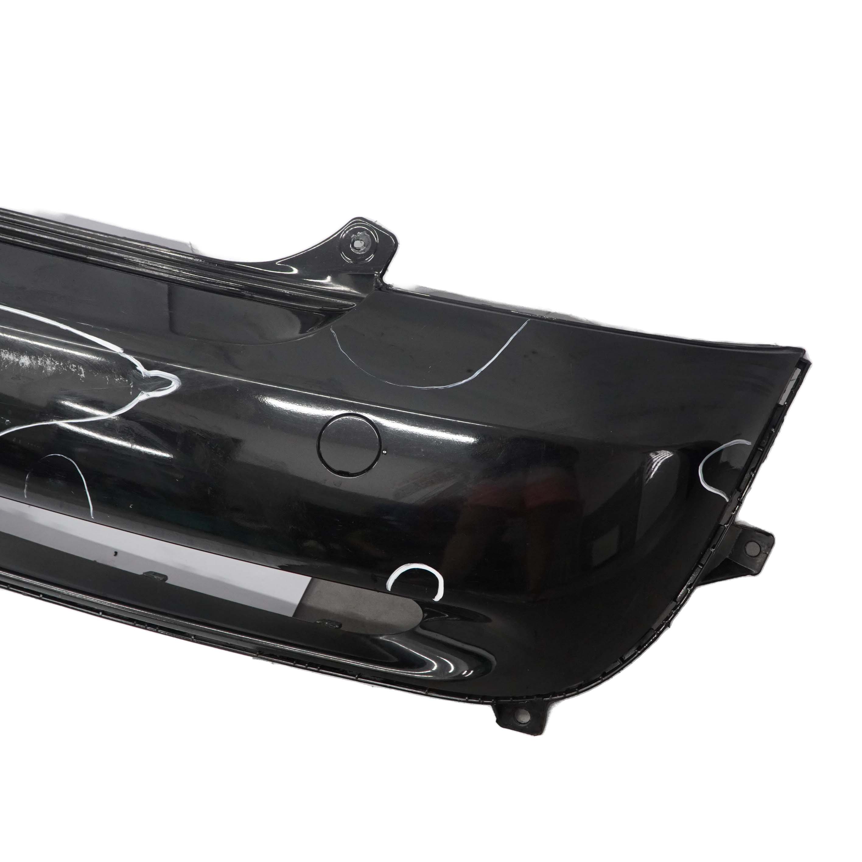 Mini R53 Cooper S Rear Bumper Trim Panel Cover Covering Black