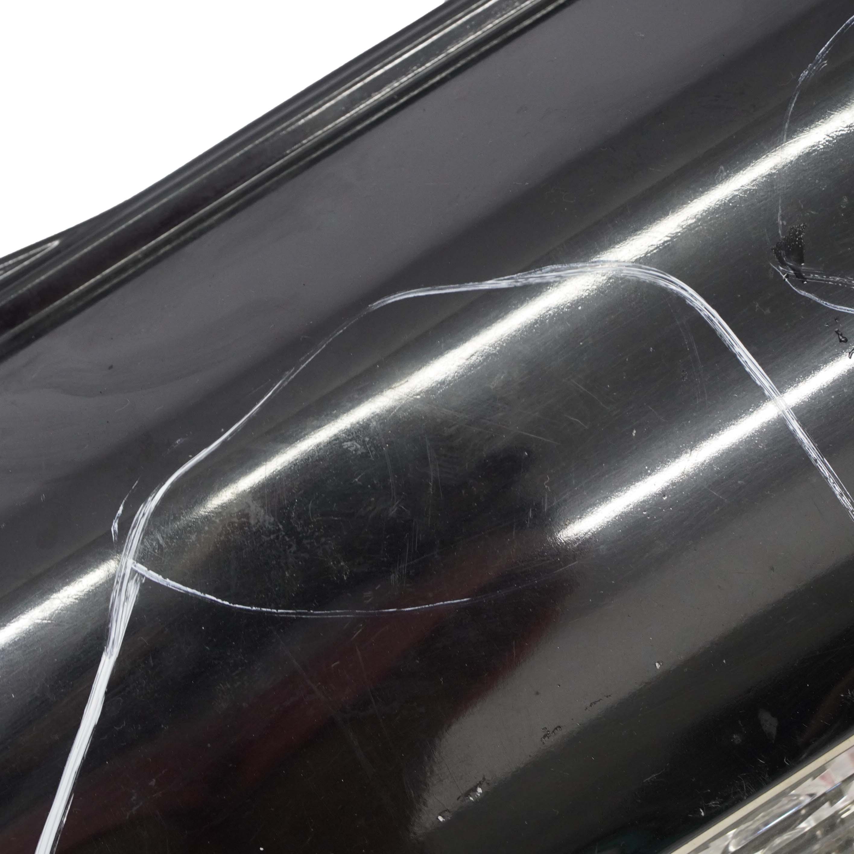 Mini R53 Cooper S Rear Bumper Trim Panel Cover Covering Black