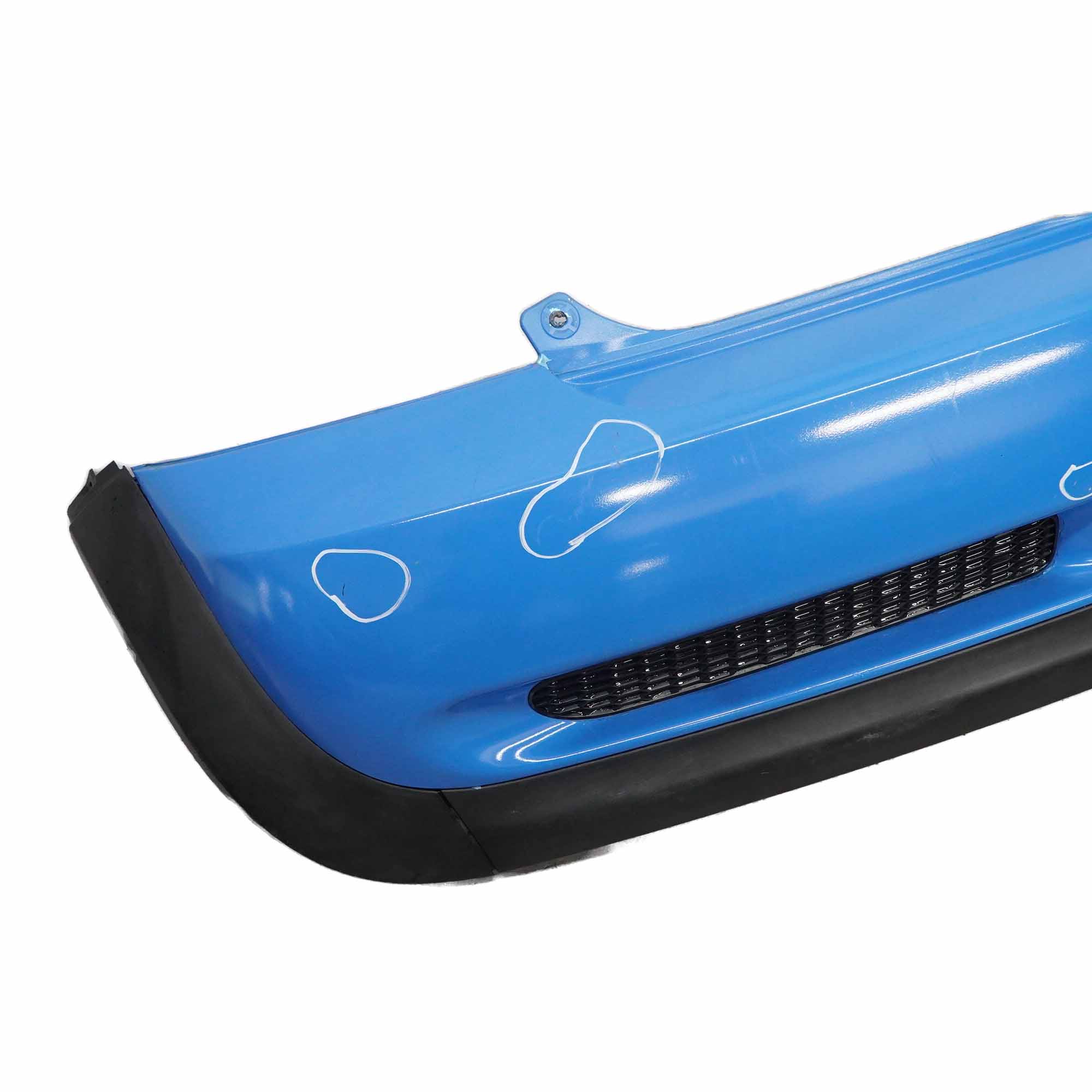 Mini R53 Rear Bumper Trim Cooper S Panel Cover Covering Blue Painted