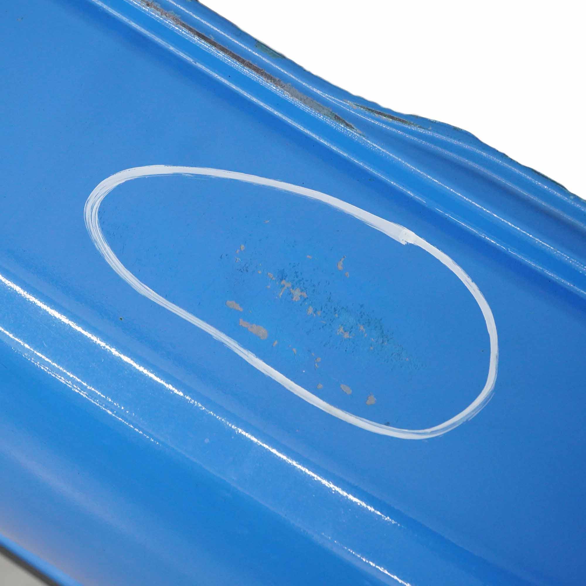 Mini R53 Rear Bumper Trim Cooper S Panel Cover Covering Blue Painted