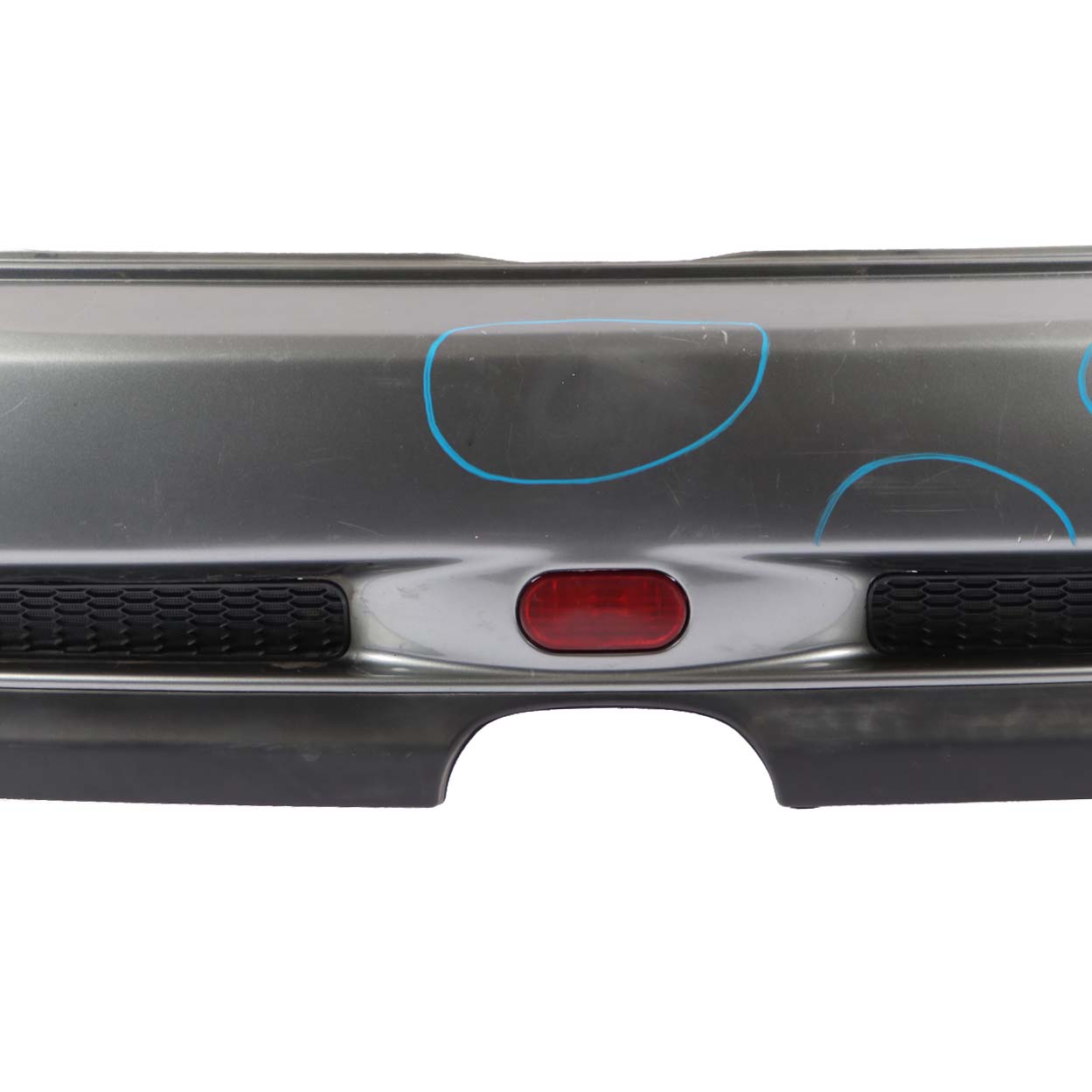 Mini Cooper S R53 Rear Bumper Panel Dark Silver Metallic - 871