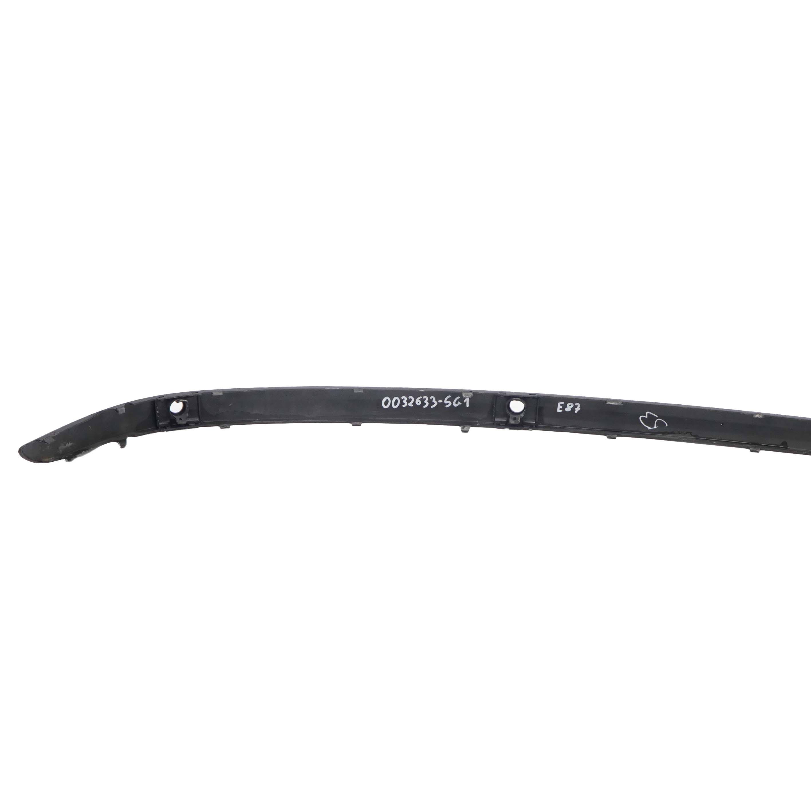 BMW 1 E87 1 Rear Bumper Trim Strip Moulding Guard PDC Sparkling Graphite - A22