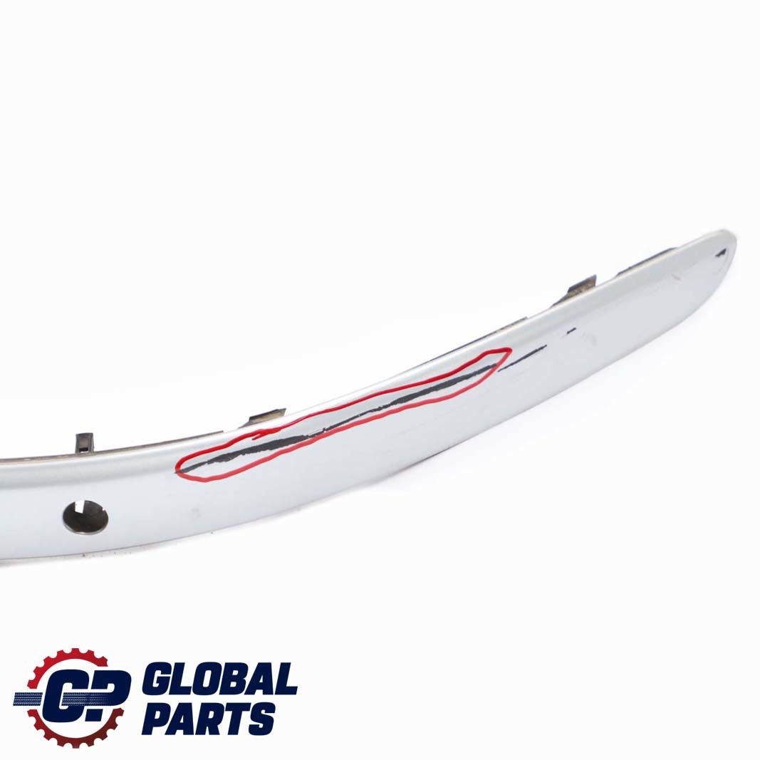 BMW 1 Sereis E87 Guard Strip In Rear Bumper PDC Titansilber Silver Metallic -354