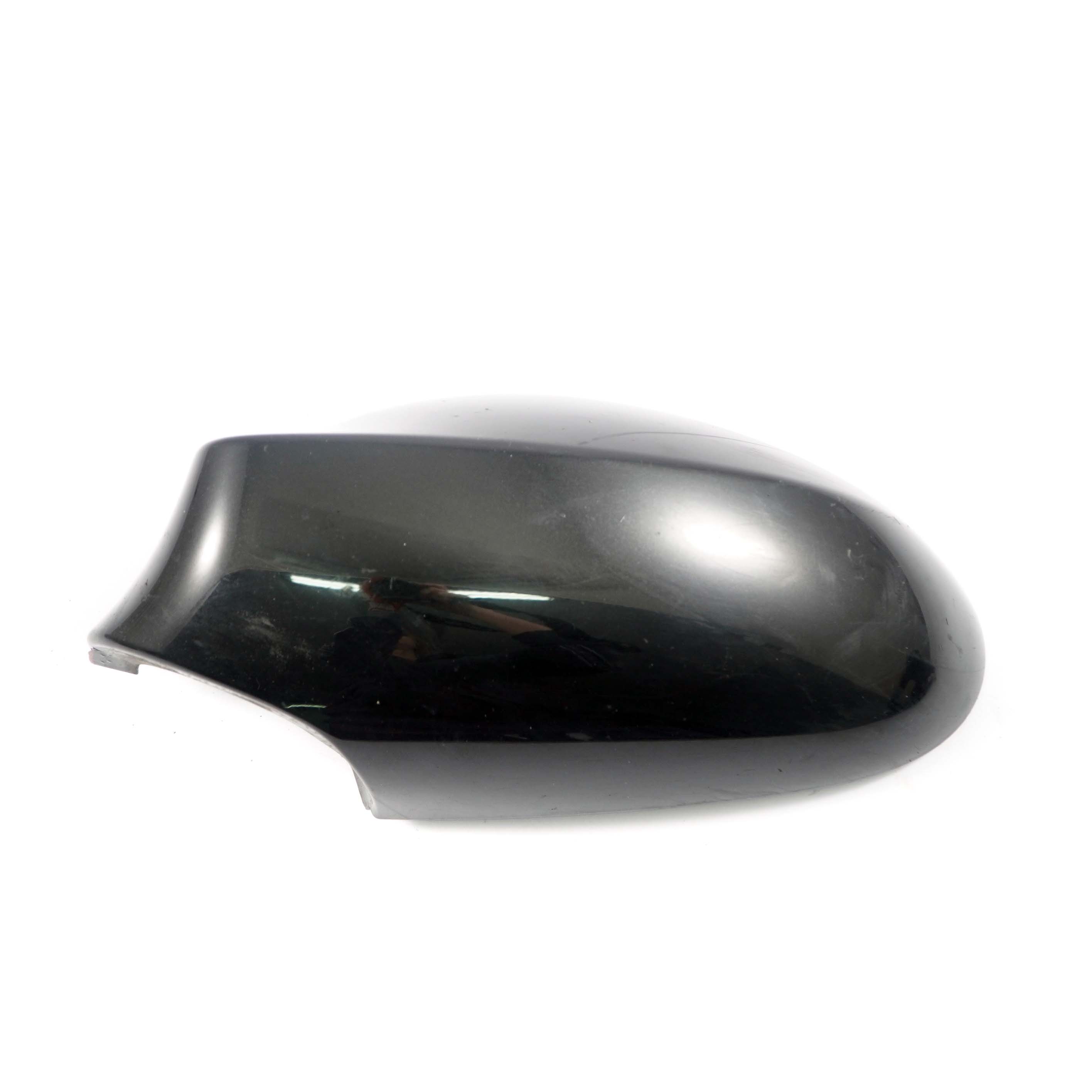 Wing Mirror Cover BMW E87 E81 Cap Casing Left N/S Black Sapphire Metallic 475