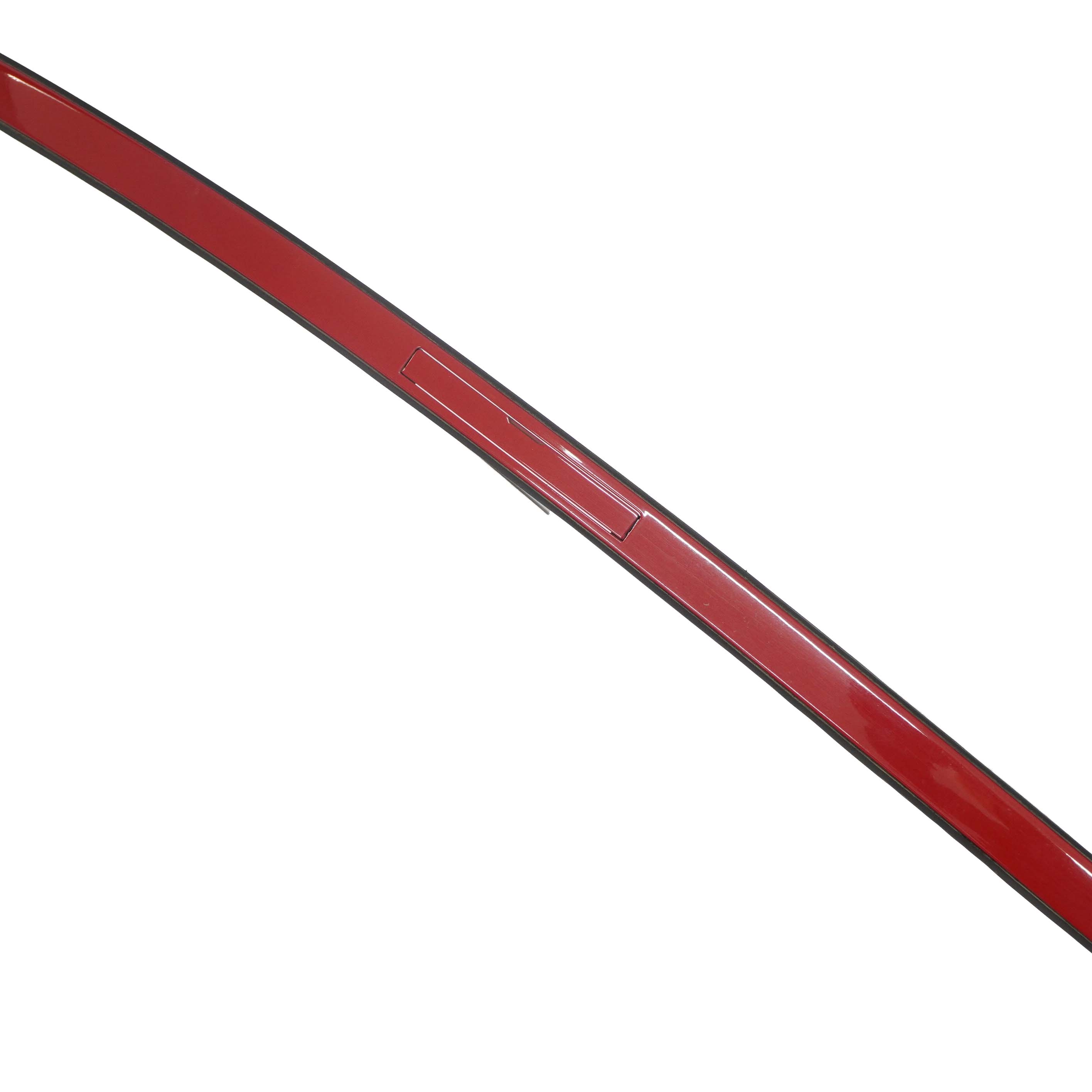 BMW 3 E90 Right Roof Moulding Railing Trim O/S Karmesinrot Crimson Red - A61