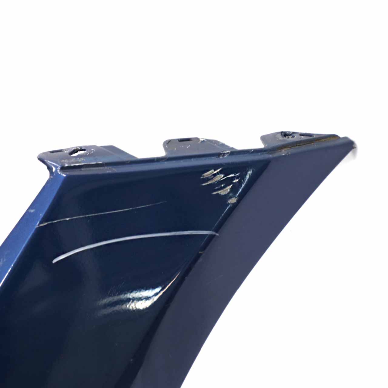 BMW E90 E91 Front Bumper Trim Panel Complete Mystic Blue Metallic - A07