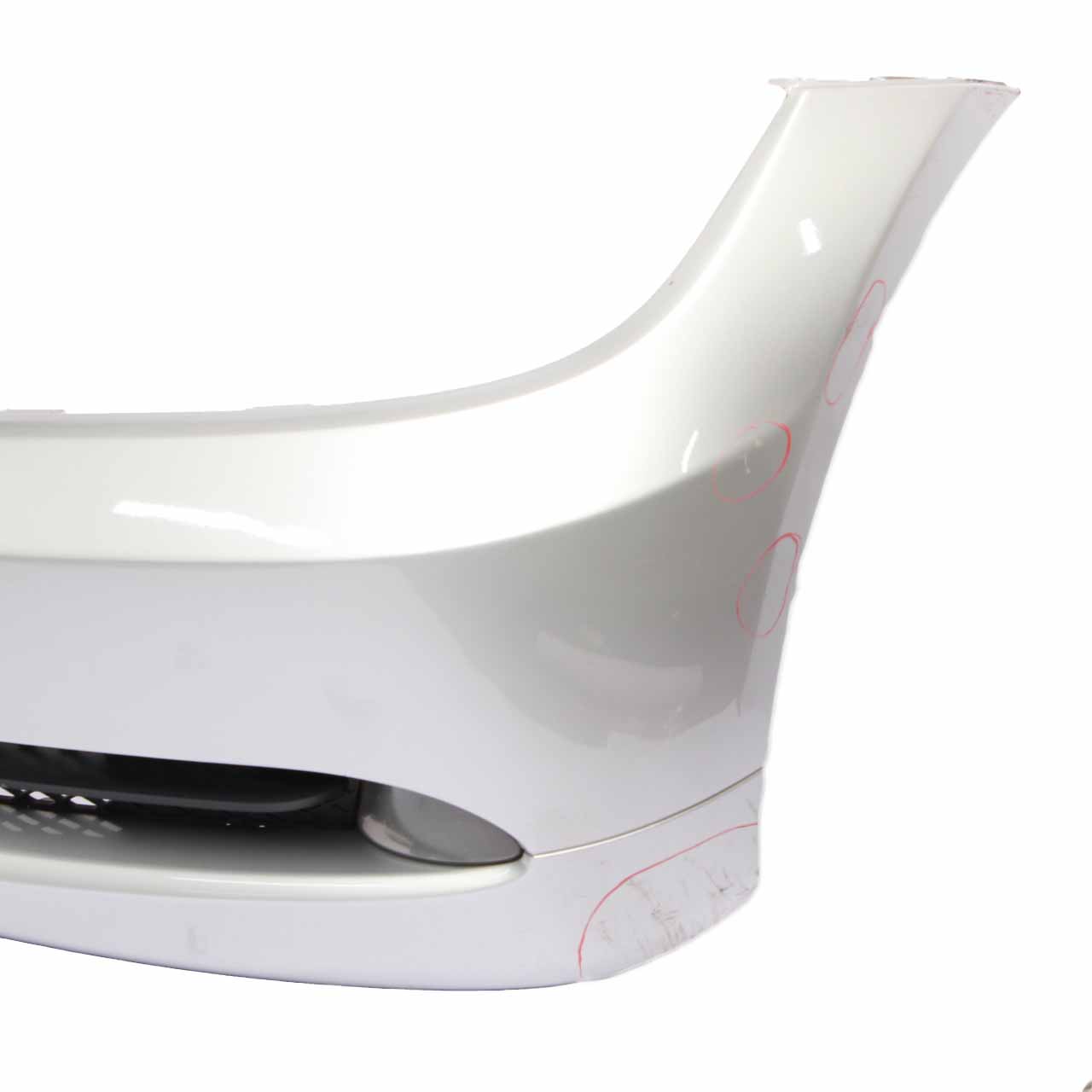 BMW 3 E90 E91 4 Front Bumper Trim Panel Complete Titansilber Silver - 354